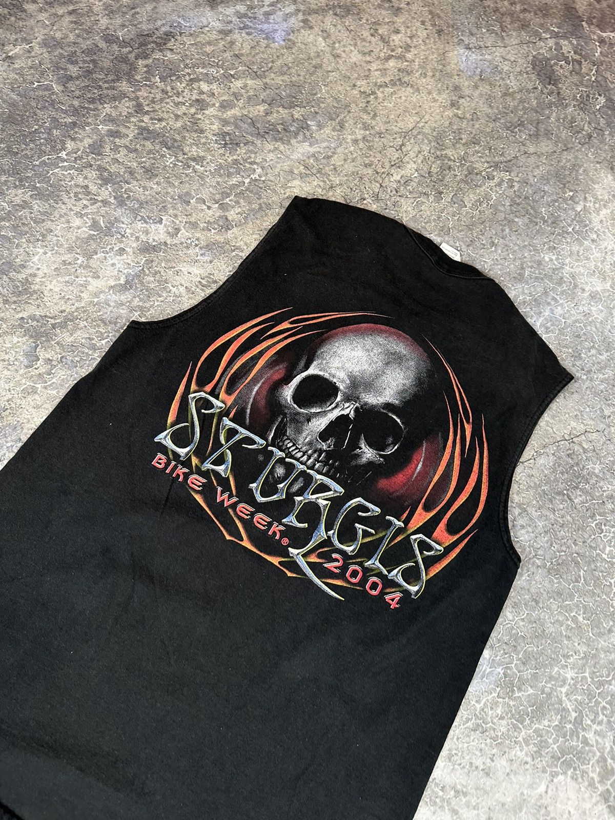 Vintage Vintage Sturgis Bike Week Cutoff Tee Size US L / EU 52-54 / 3 - 2 Thumbnail