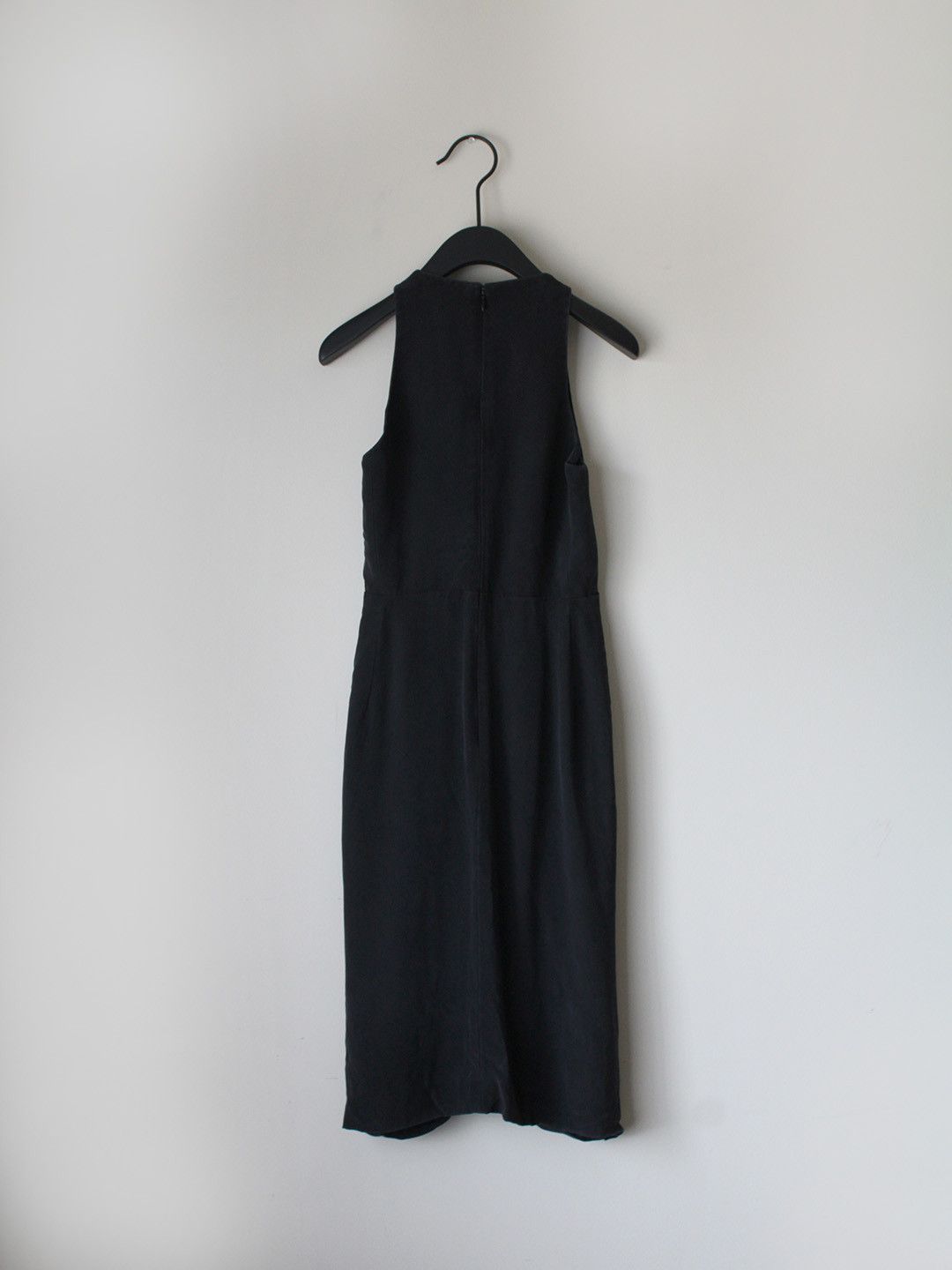 Celine Spring 2011 Silk Tulip Dress in Black Size S / US 4 / IT 40 - 2 Thumbnail