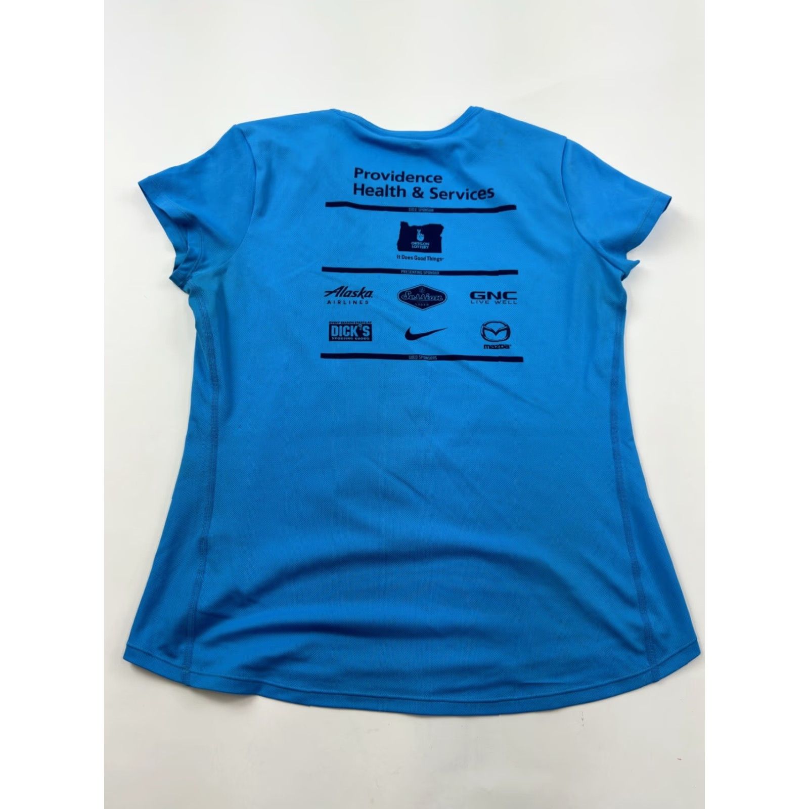 Nike VINTAGE Nike Shirt Women’s L Blue Hood To Coast Relay 2016 Short Sleeve Pullover Womens Size L / US 10 / IT 46 - 2 Thumbnail