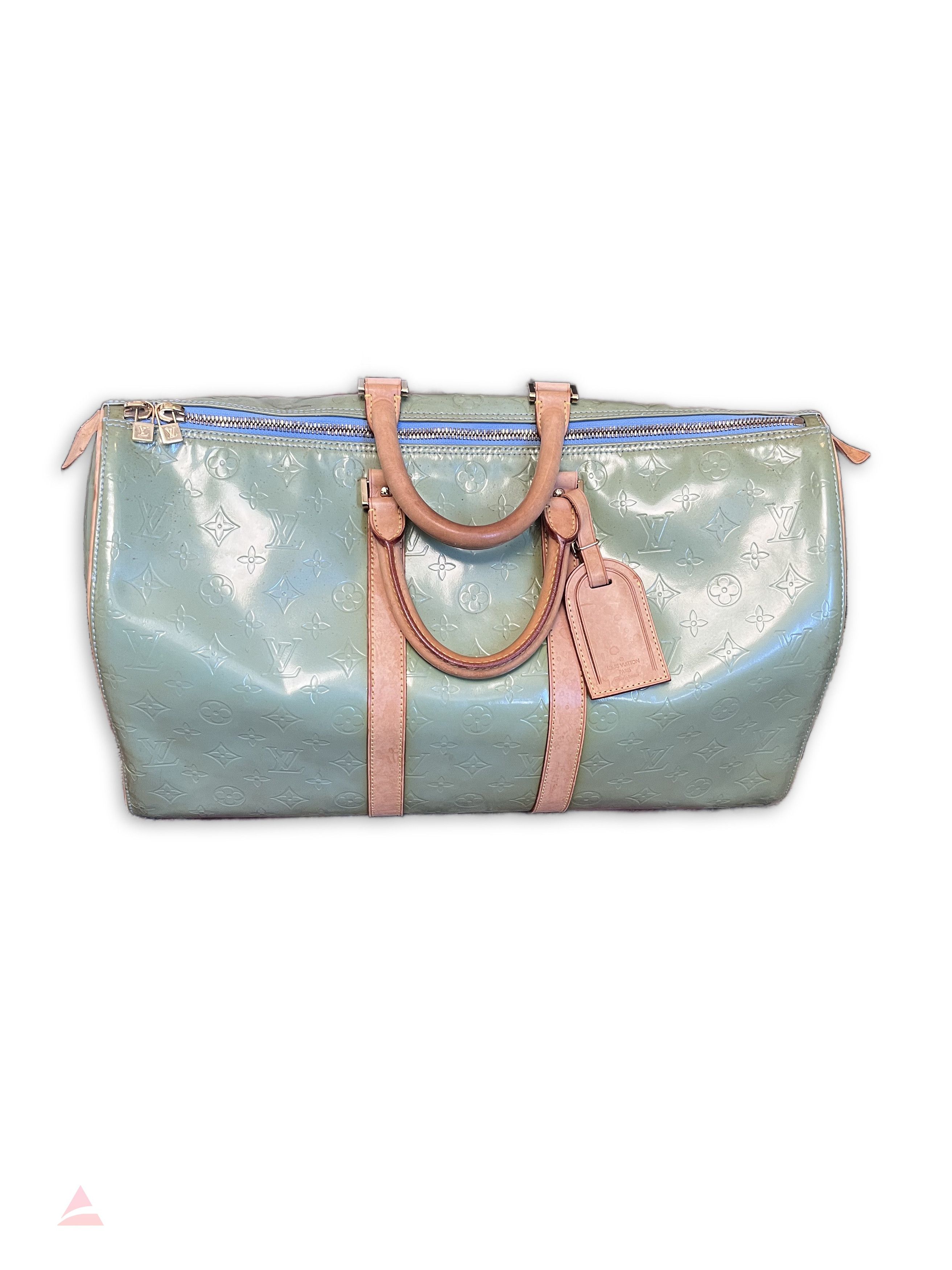 Louis Vuitton Louis Vuitton - Keepall 50 Monogram Vernis Leather Preloved Size ONE SIZE - 3 Thumbnail