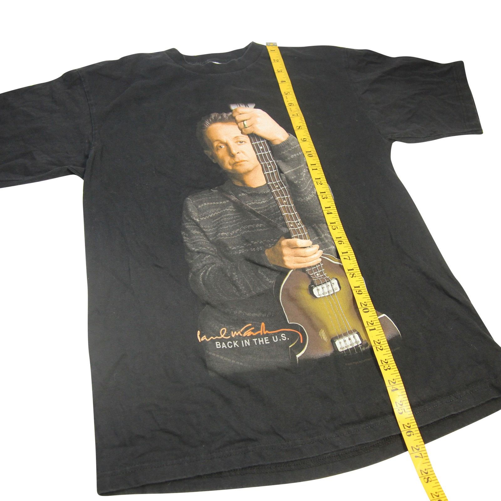 Band Tees × Vintage Vintage 2002 Paul McCartney "Back in the US" Tour Tee Shirt Size US M / EU 48-50 / 2 - 6 Thumbnail
