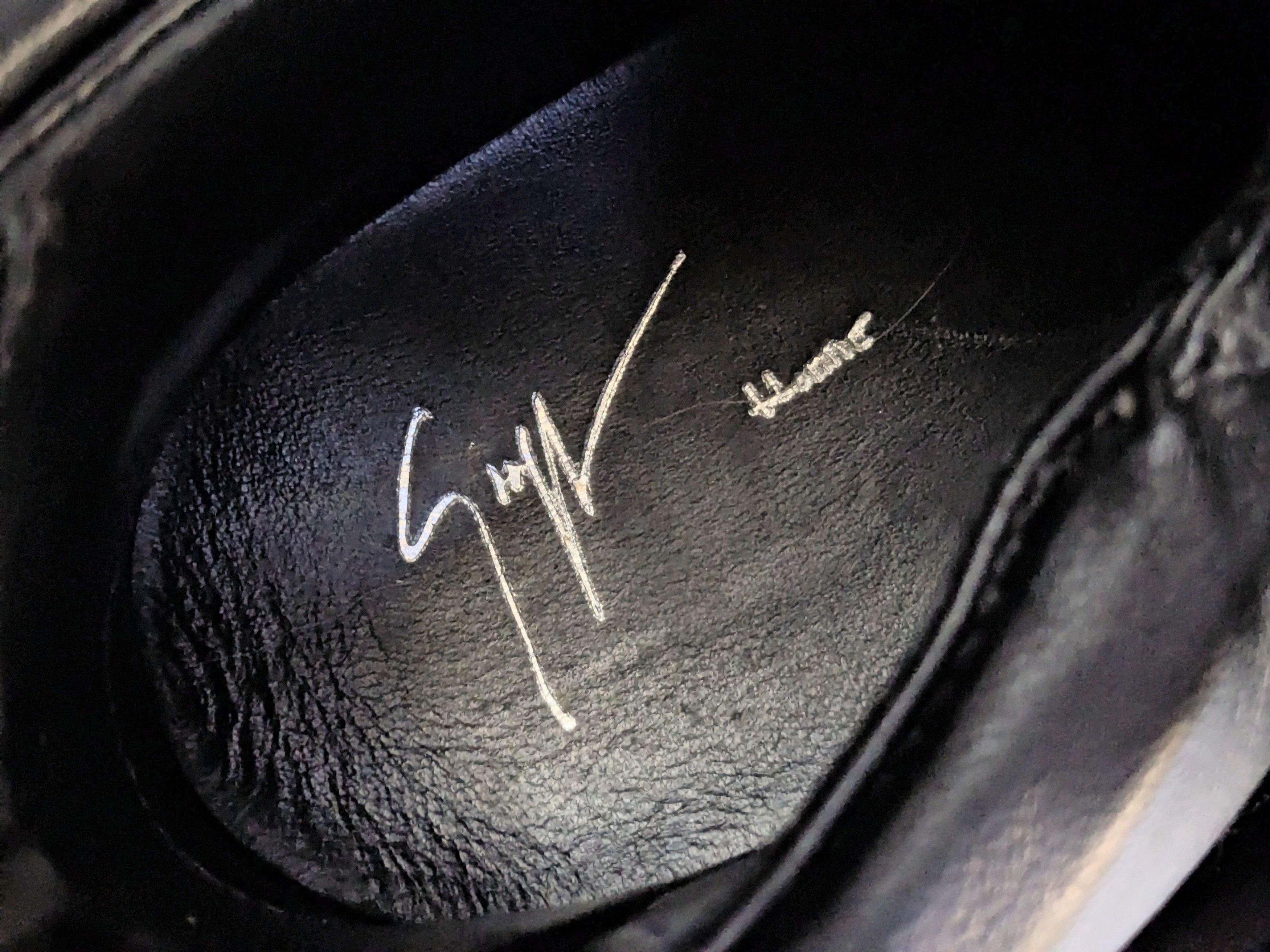 Giuseppe Zanotti Giuseppe Zanotti Kid Cudi Puffy Strap Black 11 44 High Top Size US 11 / EU 44 - 8 Thumbnail