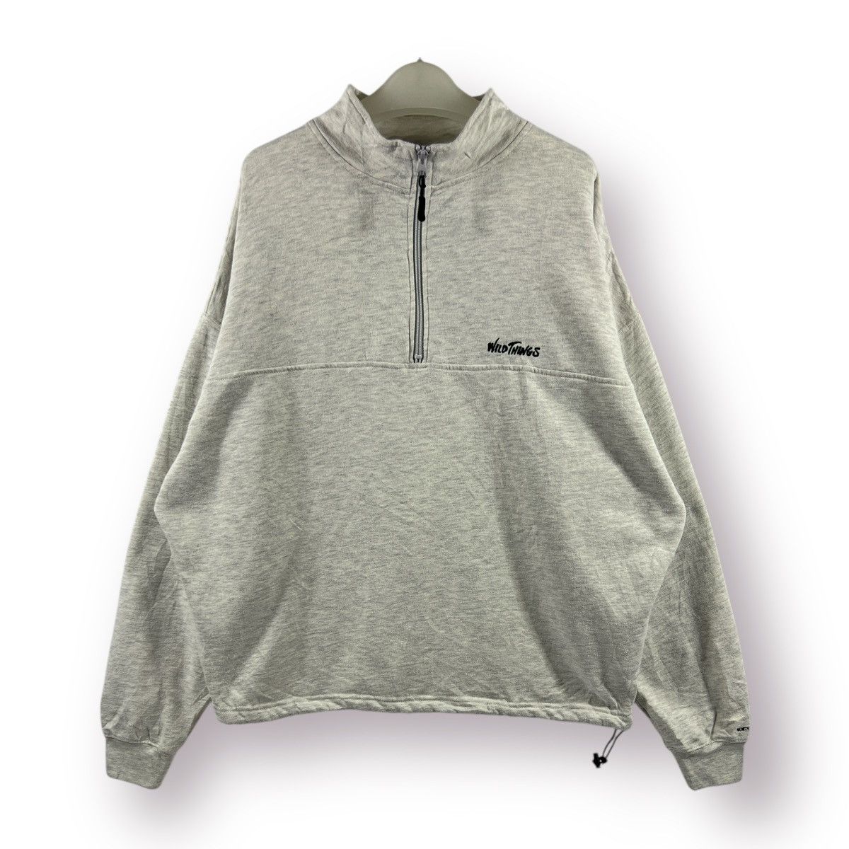 Vintage 🔥 Wild Things Baggy Outdoor Half Zipper Sweat - M Size US L / EU 52-54 / 3 - 1 Thumbnail