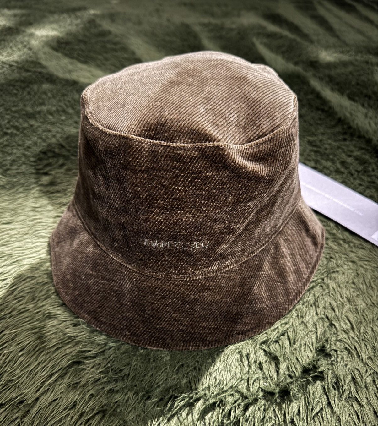 EASTLOGUE [L] Unaffected Textured String Bucket Hat Size ONE SIZE - 1 Thumbnail