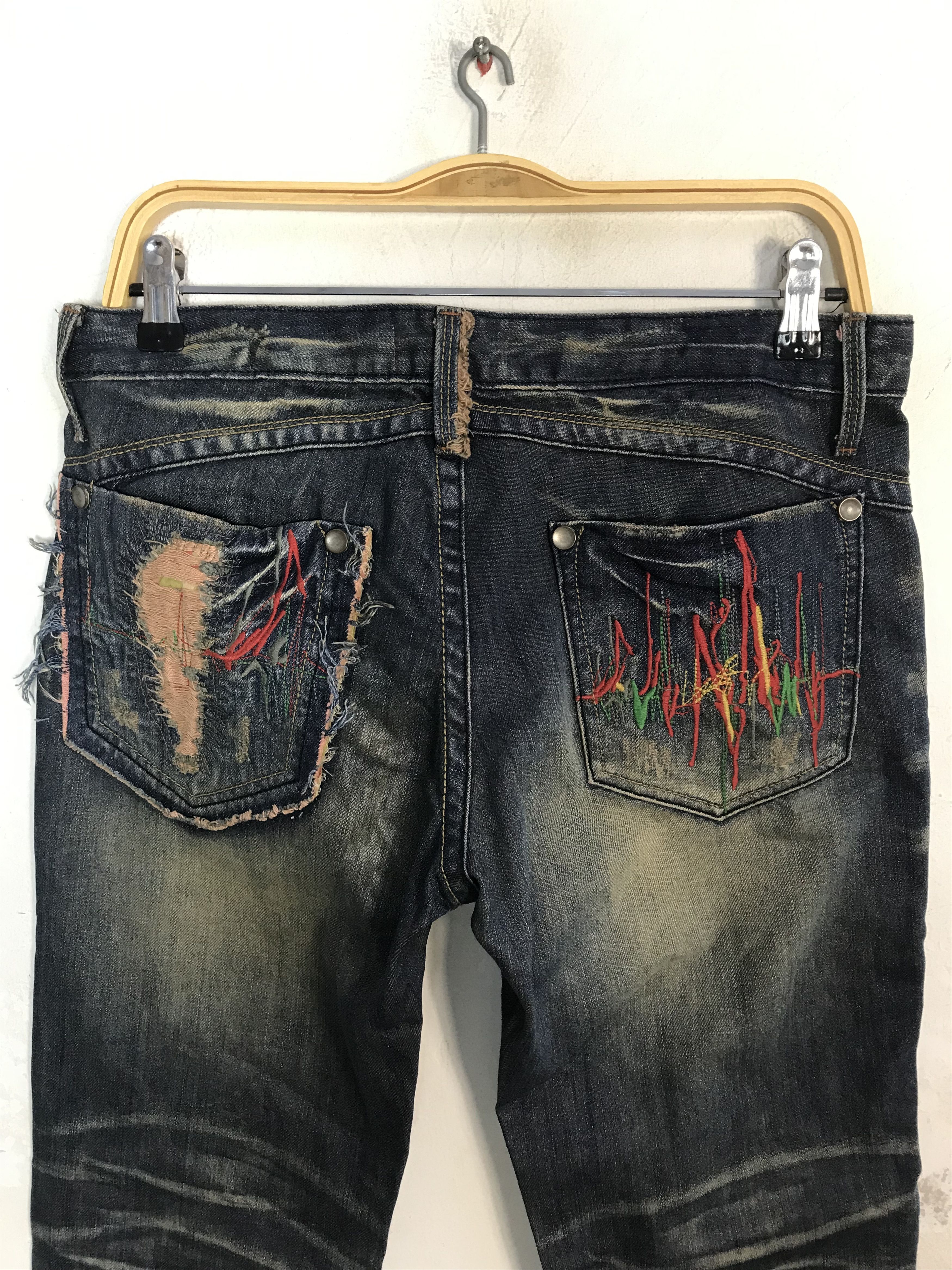 Other H Girl Straight Cut Indigo Denim Jeans Size US 32 / EU 48 - 8 Thumbnail