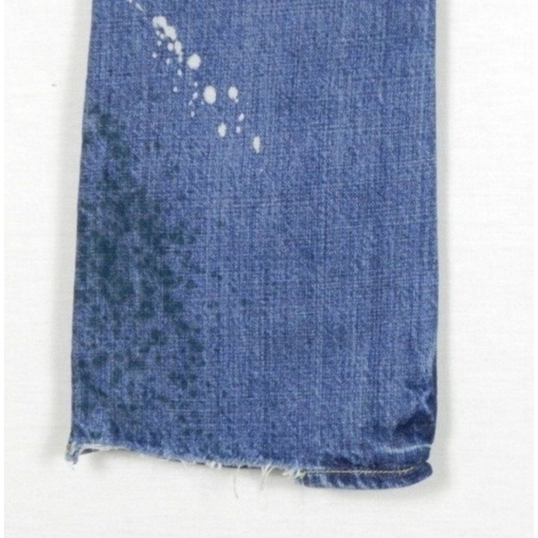 Paper Denim & Cloth Paper Denim & Cloth Ripper Super Low Flare Jeans Paint 27 Size 27" / US 4 / IT 40 - 5 Thumbnail