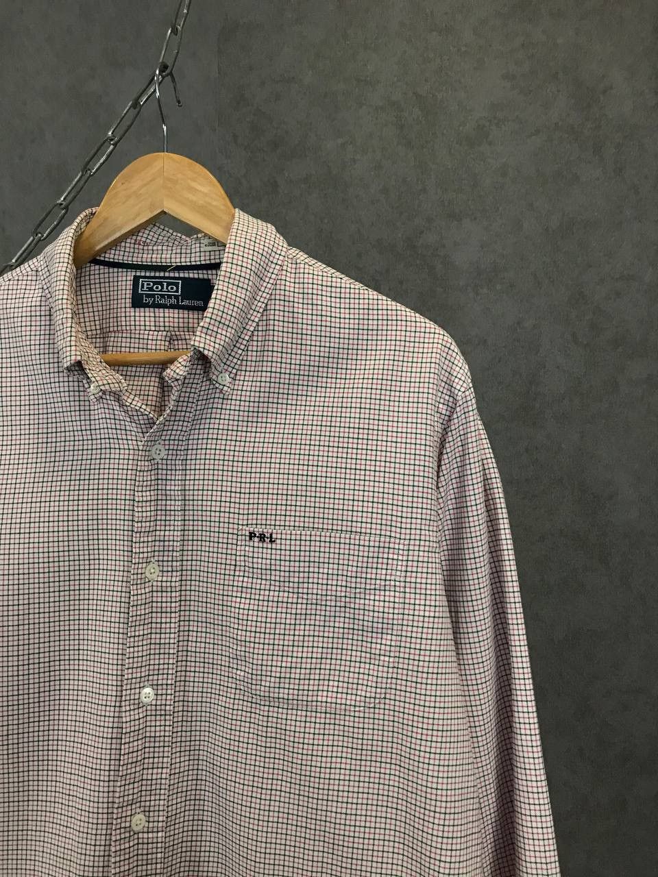 Designer Polo Ralph Lauren vintage designer logo shirt Size US L / EU 52-54 / 3 - 2 Thumbnail