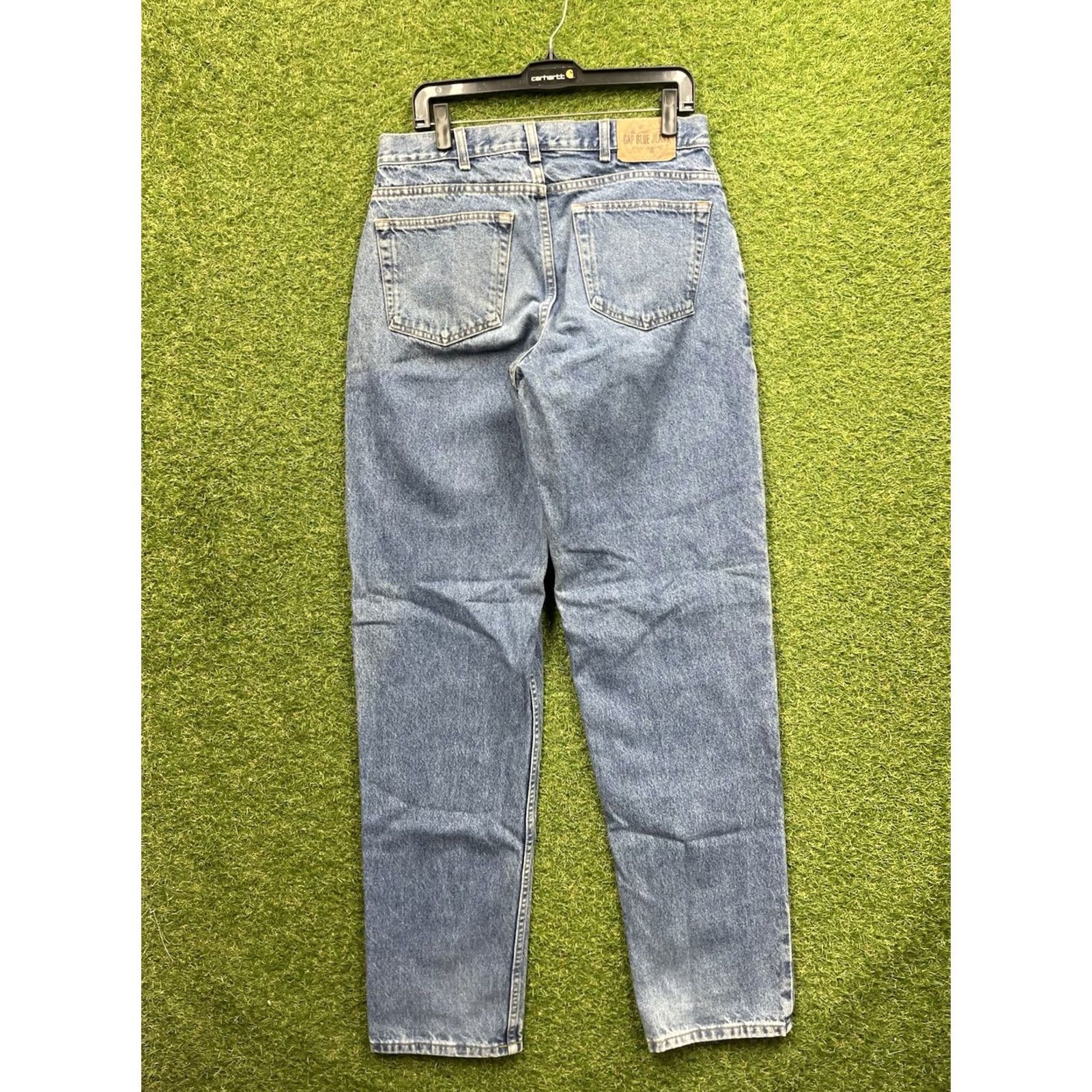 Gap Gap Jeans 90s Loose Fit Mens Regular 33x36 Blue Medium Wash Baggy 1969 90s Theme Mens Jeans Size US 33 - 2 Thumbnail