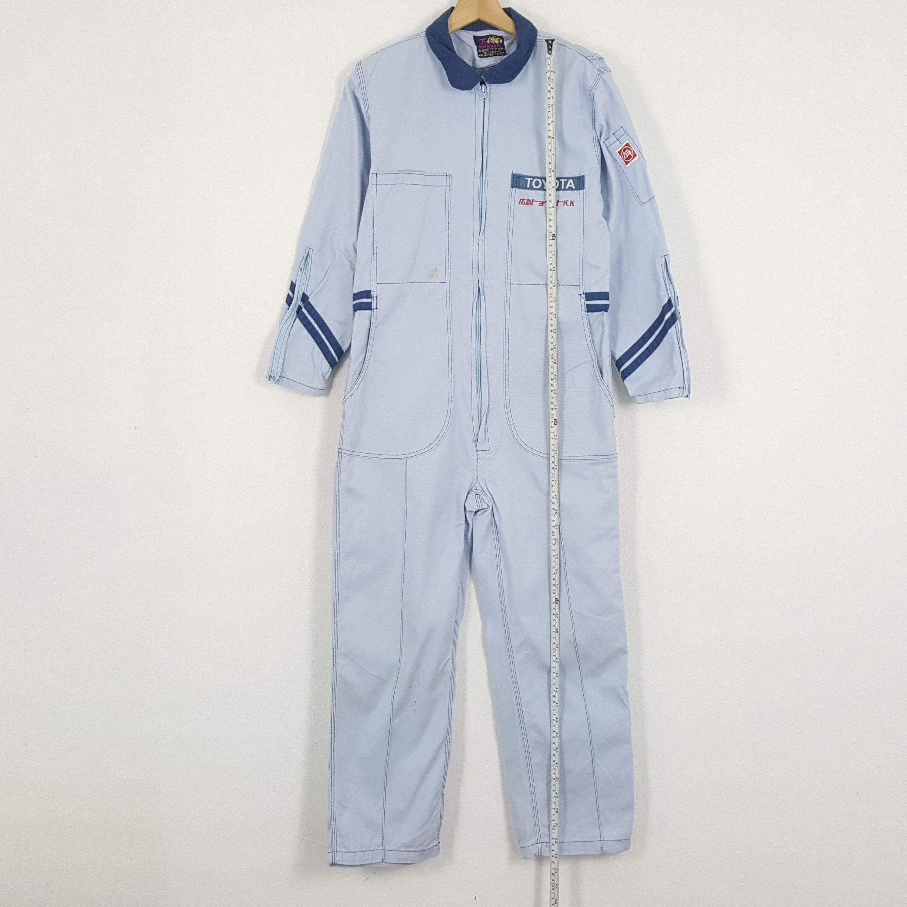 Vintage Vintage TOYOTA Japanese Racing Team Coverall Jacket Size US S / EU 44-46 / 1 - 7 Thumbnail