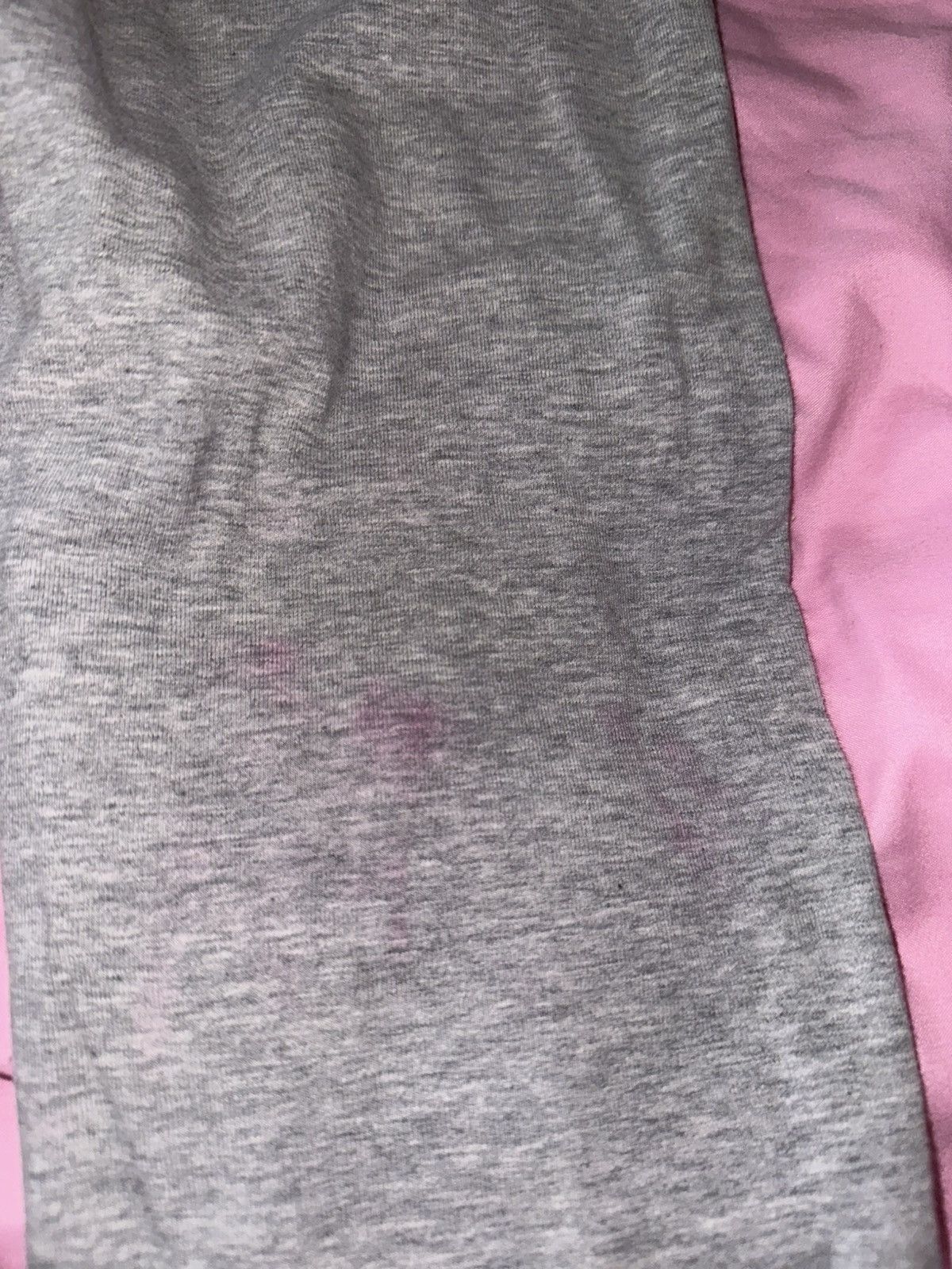 Victoria's Secret Victoria’s Secret grey leggings with navy logo on waistband Size 25" / US 0 / IT 36 - 4 Thumbnail