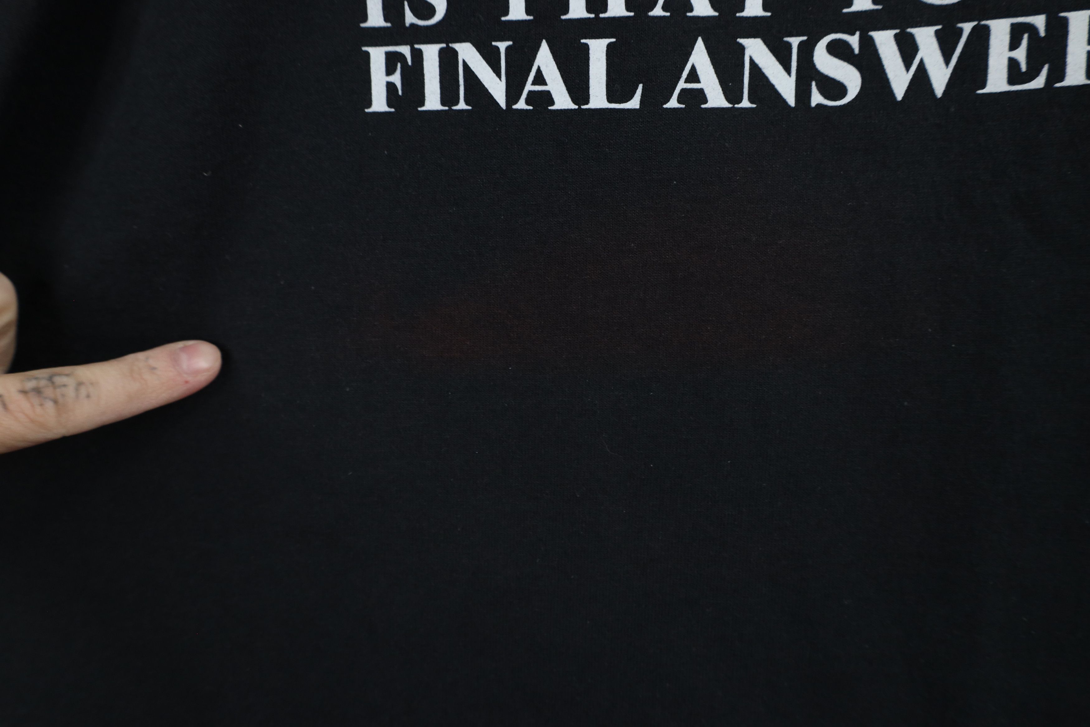 Vintage Vintage 90s A Millionaire Is That Your Final Answer T-Shirt Size US M / EU 48-50 / 2 - 5 Thumbnail