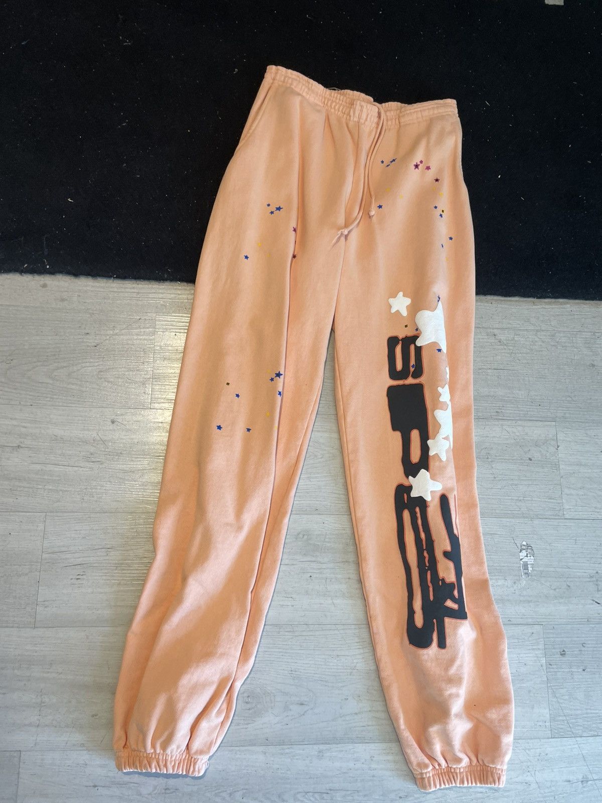 Sp5der Spider Sweat Pant Bellini Salmon Size US 32 / EU 48 - 1 Thumbnail