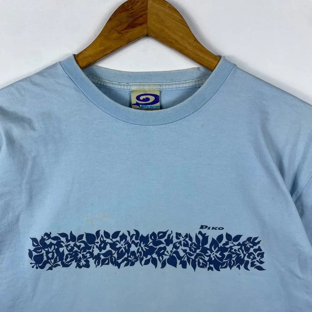 Vintage Vintage 90's PIKO Hawaiian Longboard Wear Floral Design Surf Size US L / EU 52-54 / 3 - 2 Thumbnail