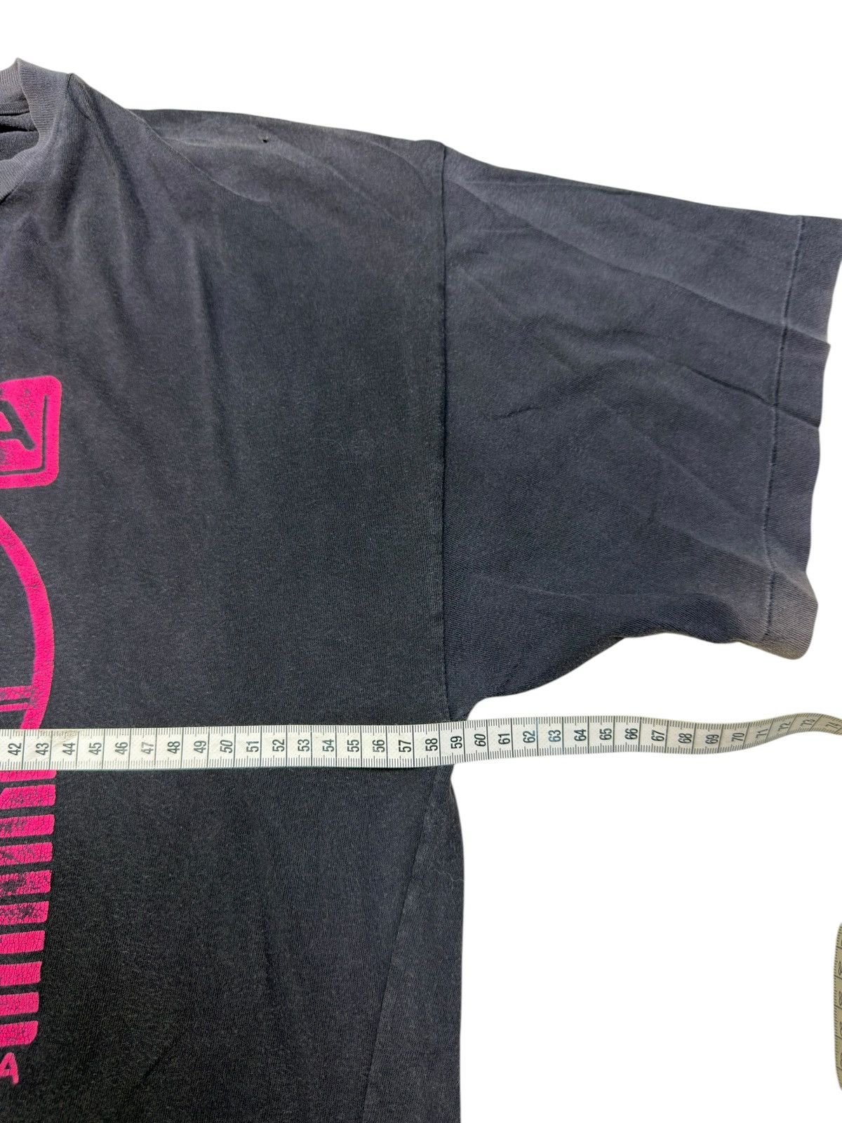 Vintage *RARE* I WANNA SEX YOU UP VINTAGE 90s 1990s BLACK FADED TEE Size US XL / EU 56 / 4 - 4 Thumbnail
