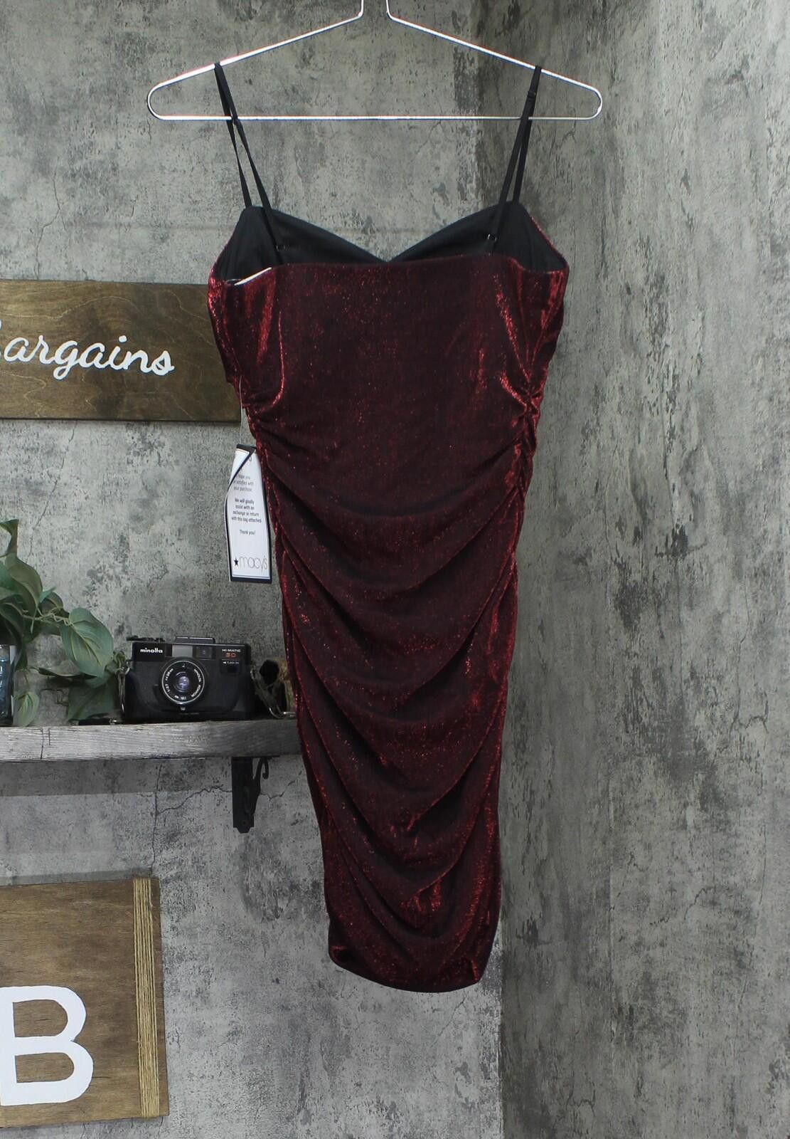 Other Nwt Emerald Sundae Strap Mini Bodycon Dress Black / Red M Size M / US 6-8 / IT 42-44 - 2 Thumbnail