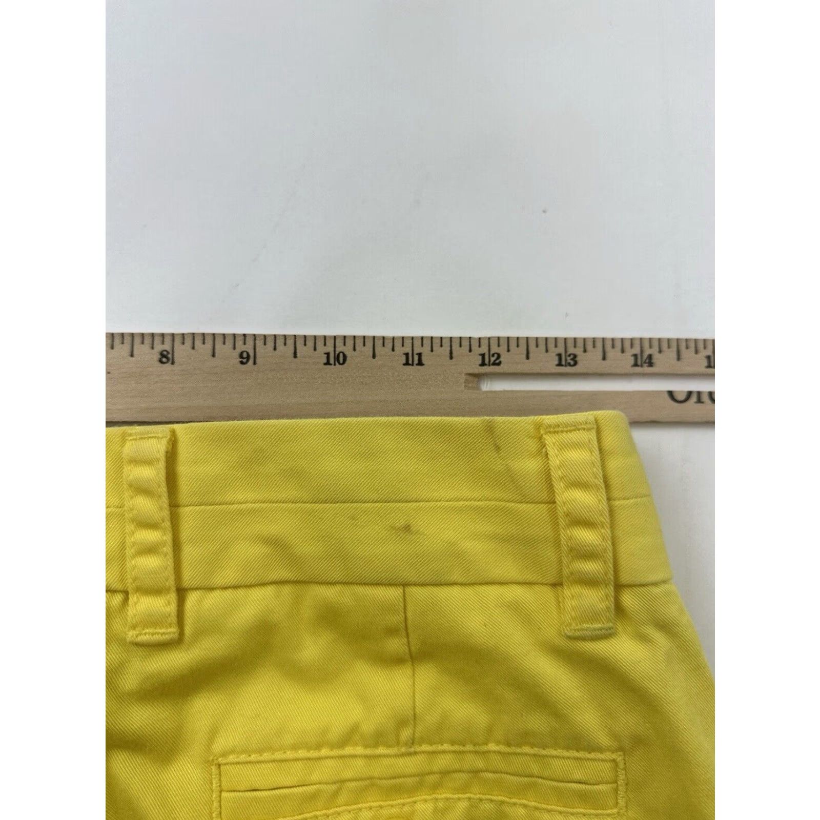 J.Crew J.Crew Chino Shorts Women’s 0 Yellow Preppy Golf Casual Size 25" / US 0 / IT 36 - 7 Thumbnail