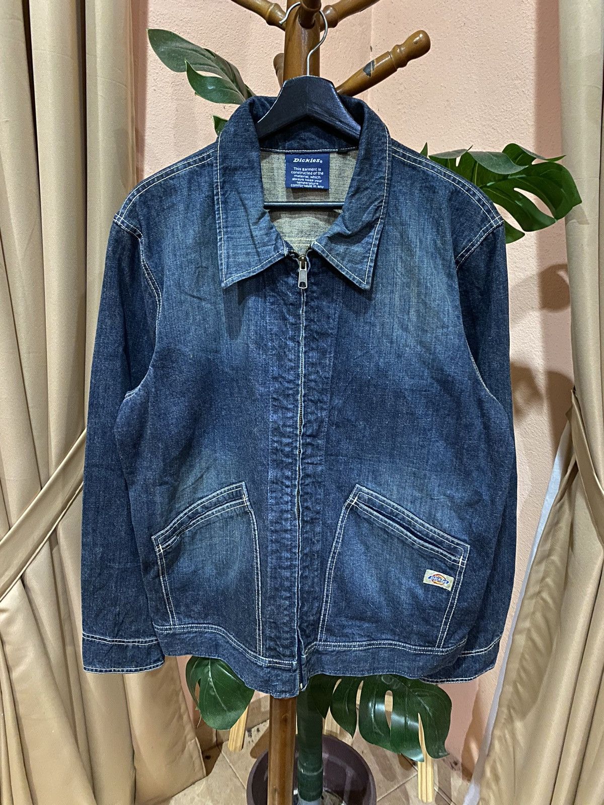 Dickies Dickies Genuine Workwear Denim Jacket - Fort Worth Vintage Size US L / EU 52-54 / 3 - 2 Thumbnail