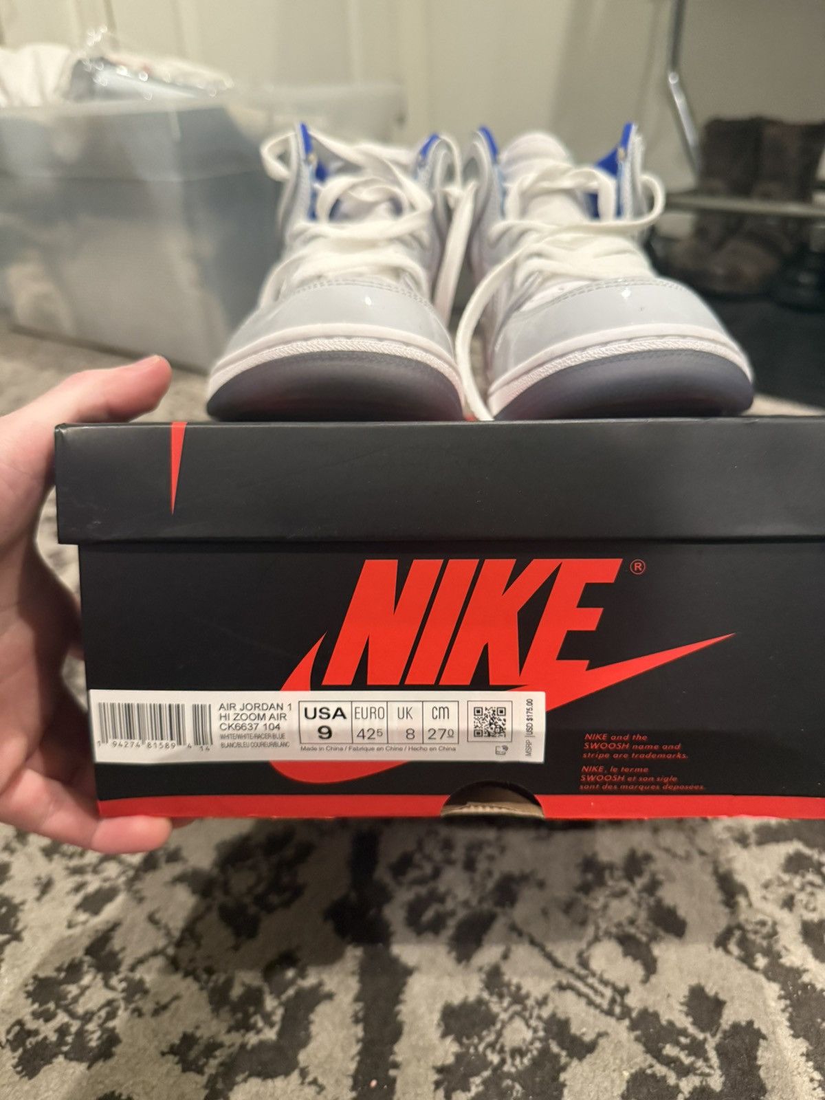 Jordan Brand Jordan 1 HI Zoom Racer Size US 9 / EU 42 - 2 Thumbnail