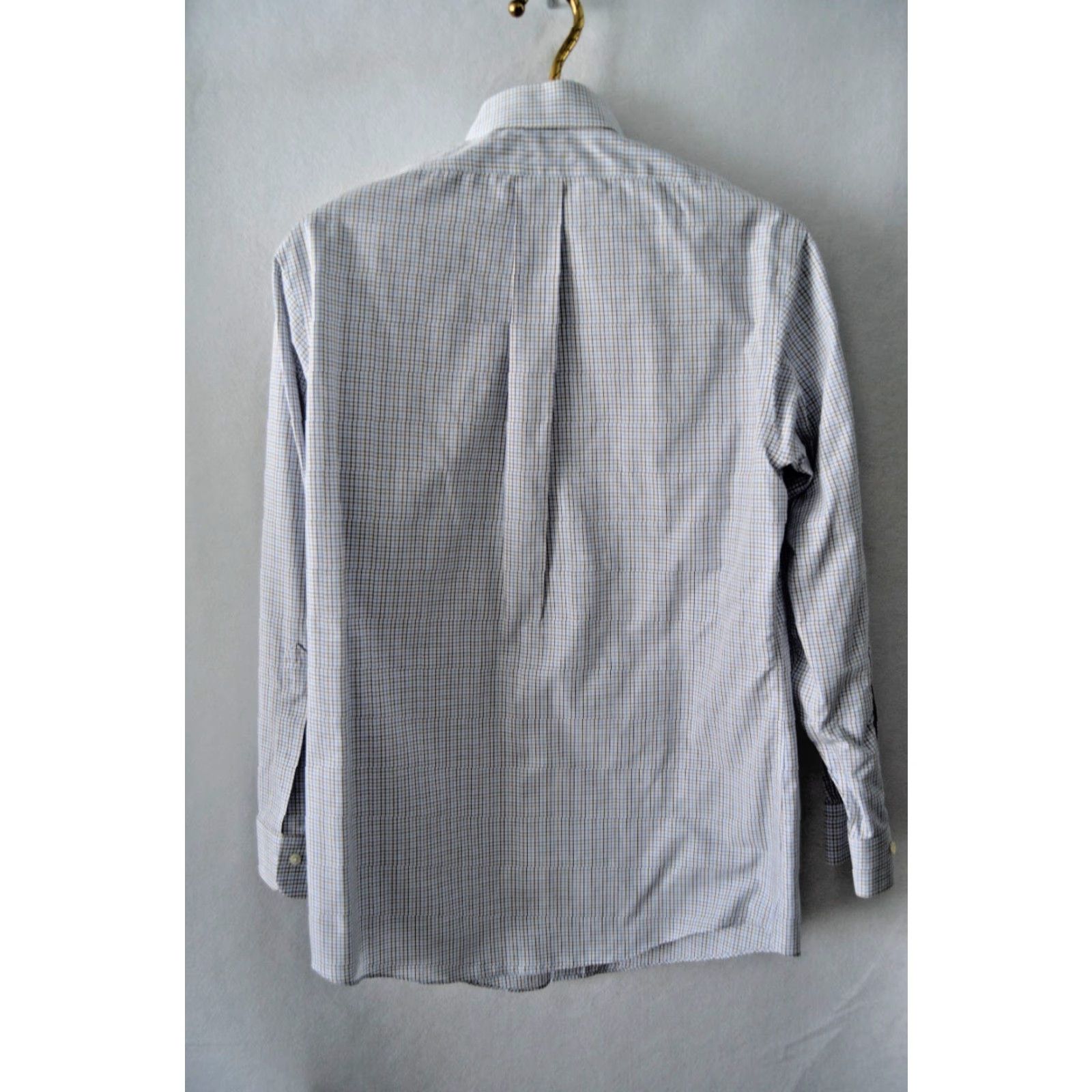 Brooks Brothers Brooks Brothers Men Dress Shirt White Plaid Classic Cotton 15.5-32 Shirt Regular Men’s White Plaid Classic Cotton 15.5 32 Size 42R - 2 Thumbnail