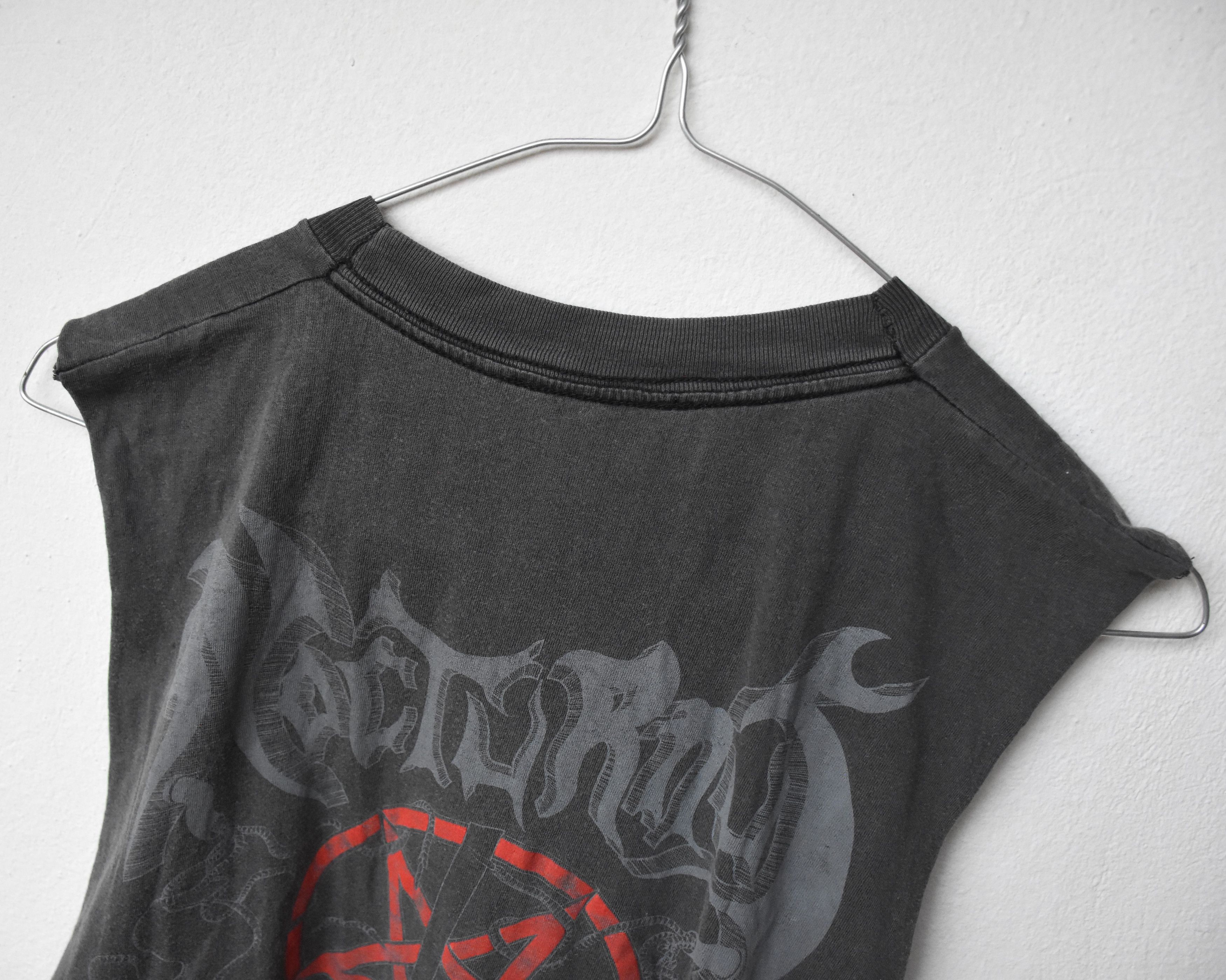 Band Tees × Vintage 1990 vintage Nocturnus pentagram metal summer muscle tee Size US L / EU 52-54 / 3 - 5 Thumbnail