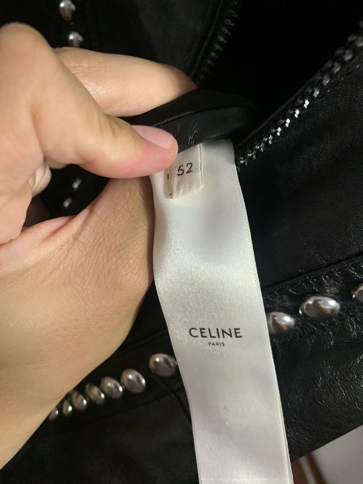 Celine Celine 2022FW Studded calfskin blouson Size US L / EU 52-54 / 3 - 7 Thumbnail