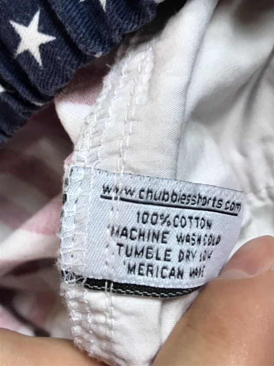 Chubbies Chubbies Stretch Twill Short American Flag Size US 29 - 13 Thumbnail