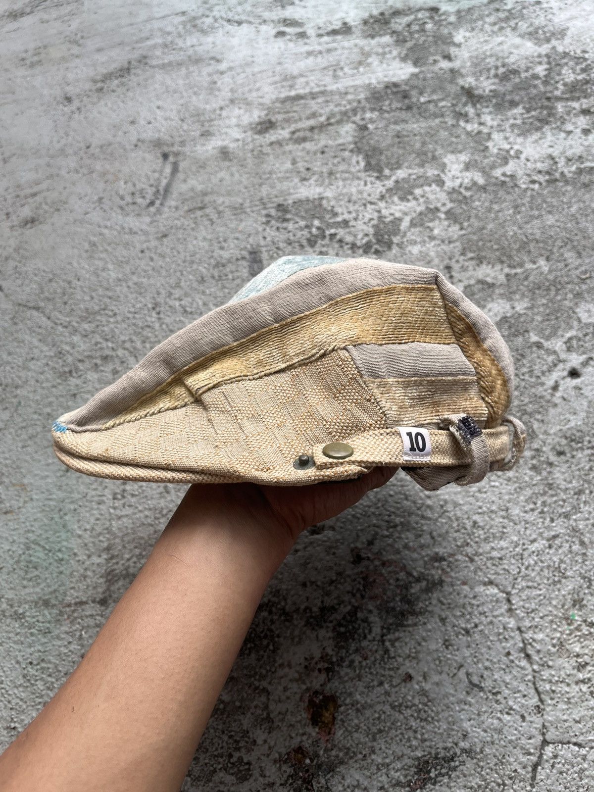 Japanese Brand JAPANESE DS10 FLATCAP HAT VINTAGE CASUAL KAPITAL STYLE Size ONE SIZE - 5 Thumbnail