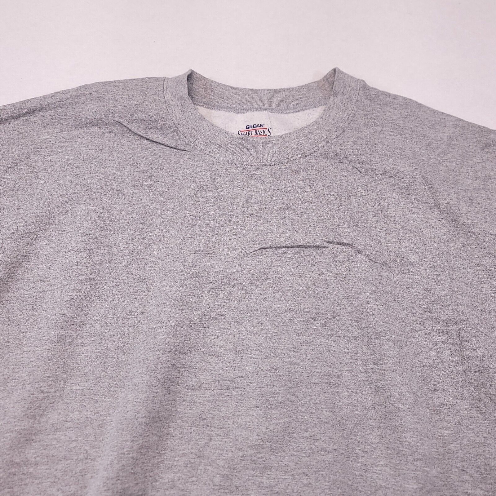 Gildan Gildan Long Sleeve Pullover Sweatshirt Mens Size 2XL Gray Size US XXL / EU 58 / 5 - 1 Thumbnail
