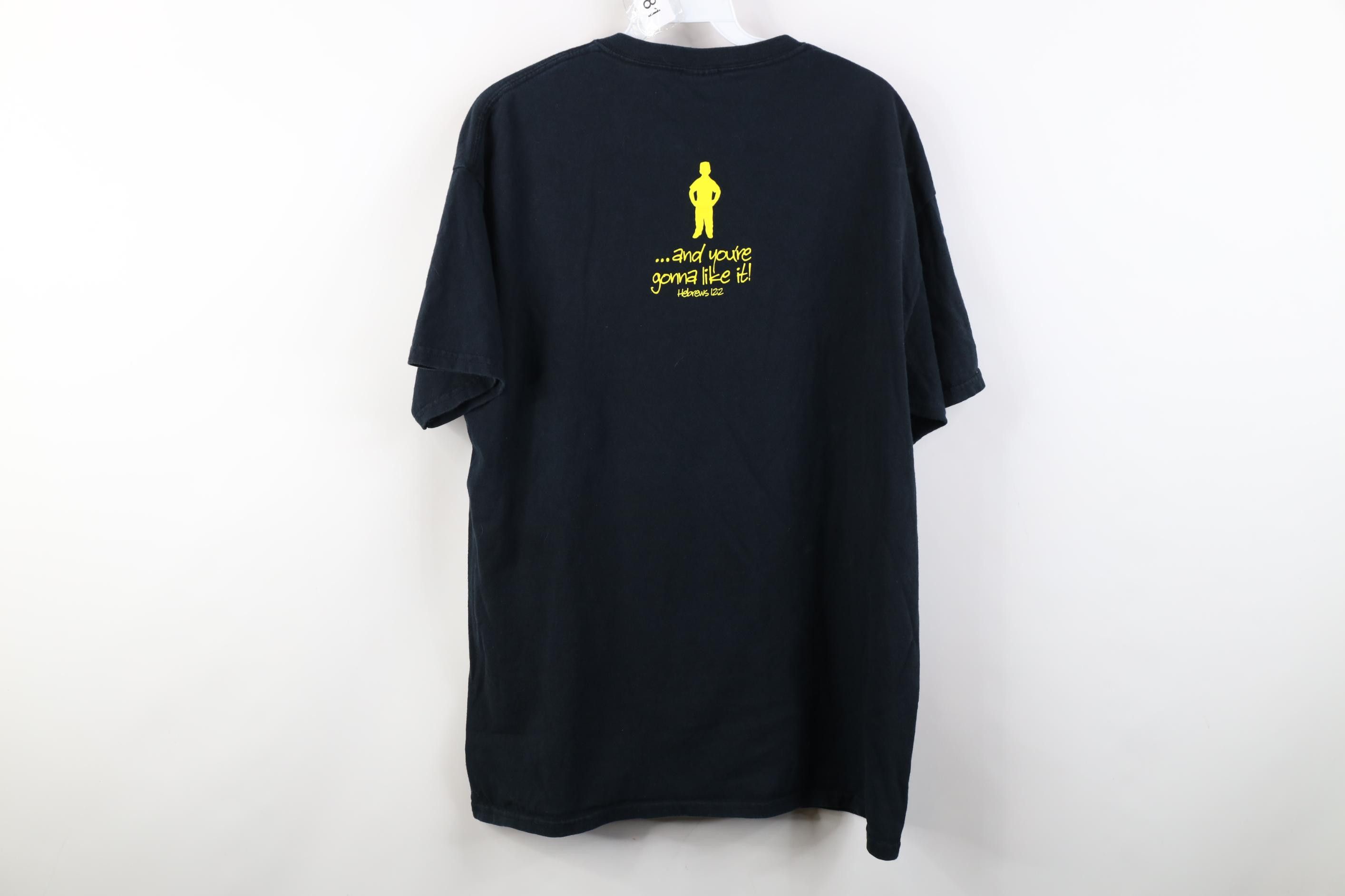 Vintage Vintage Y2K Christian Heaven Is For Real Hebrews T-Shirt Size US L / EU 52-54 / 3 - 13 Thumbnail