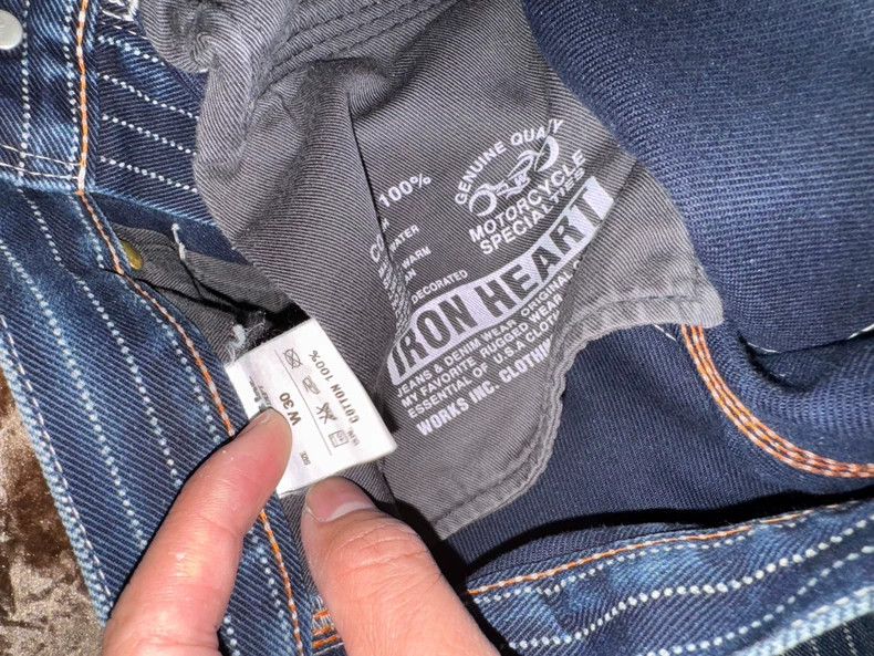 Iron Heart Iron heartBlue wabash dyed painter's pants 2503-Nextarrow Size US 30 / EU 46 - 8 Thumbnail