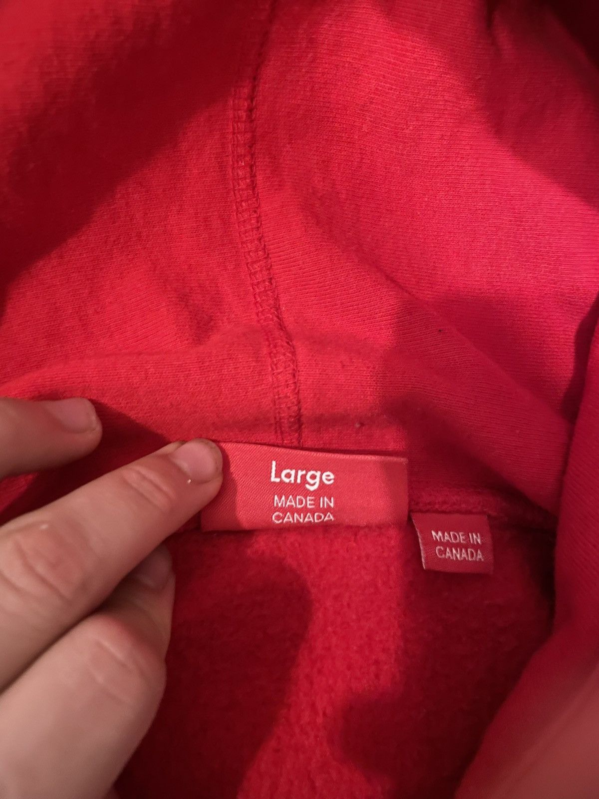 Supreme Supreme Raised Handstyle Hoodie Size US L / EU 52-54 / 3 - 3 Thumbnail