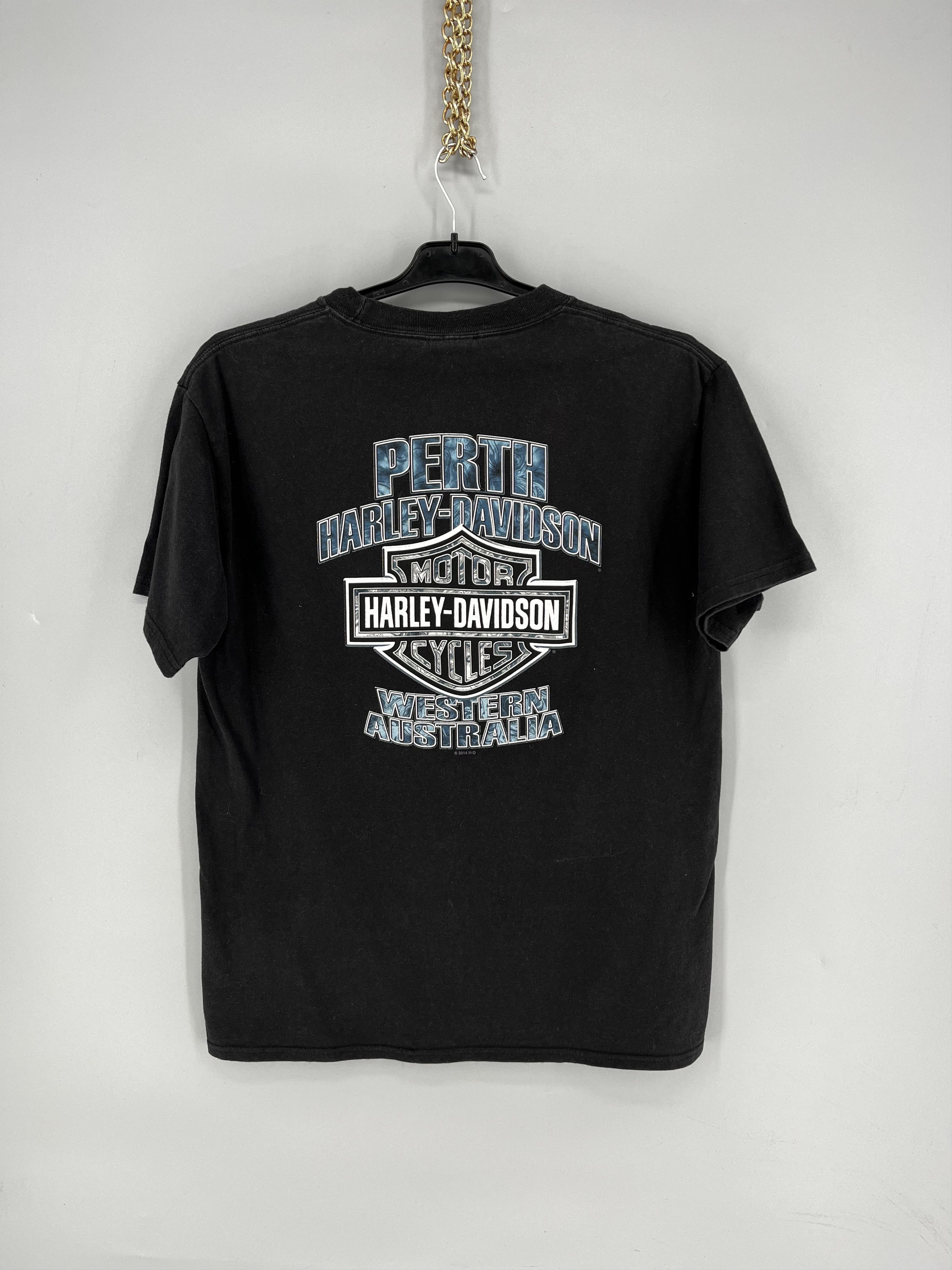 Harley Davidson Vintage 00s Harley Davidson "AUSTRALIA" T-shirt Streetwear M Size US M / EU 48-50 / 2 - 10 Thumbnail