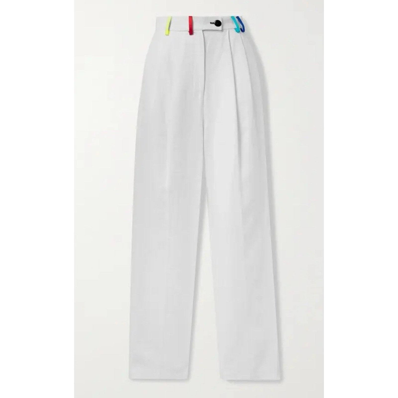Christopher John Rogers CHRISTOPHER JOHN ROGERS ColorBlock Leg Pants 4 A001034 Size 26" / US 2 / IT 38 - 1 Thumbnail