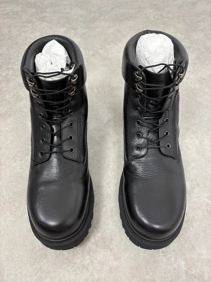 Givenchy Givenchy 4G Storm Calf Leather Black Lace Up Boots Size US 12 / EU 45 - 2 Thumbnail
