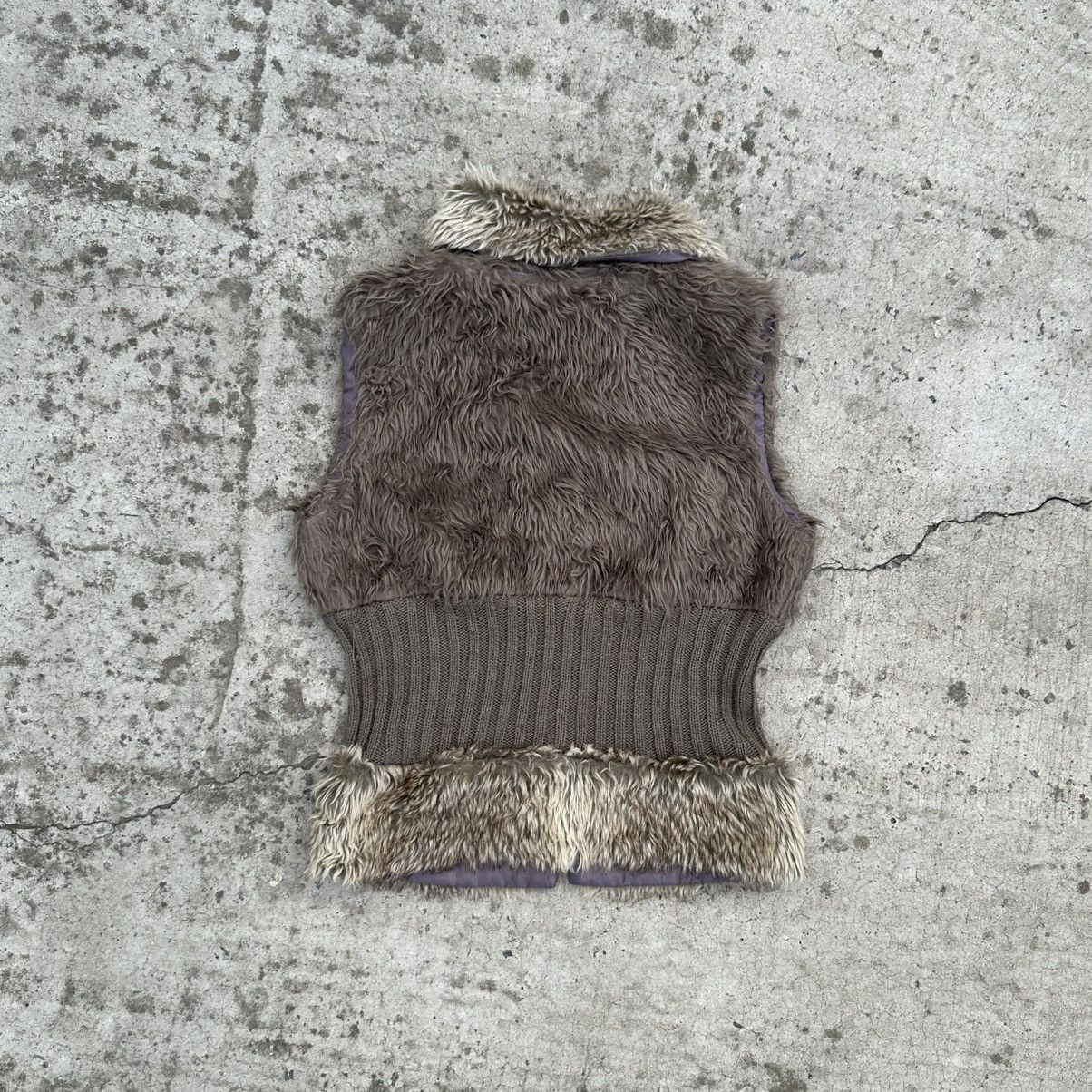 Number 288 Vintage Japanese Style Opium Faux Fur Vest Hype Trend Grunge Size M / US 6-8 / IT 42-44 - 2 Thumbnail