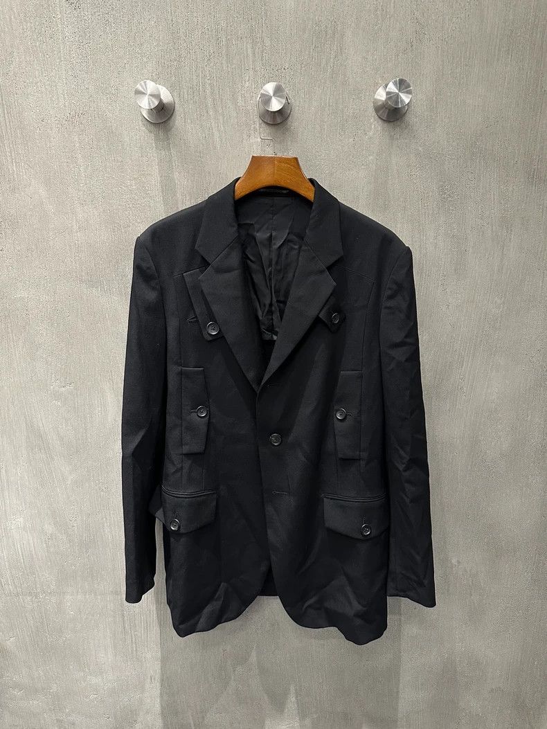 Yohji Yamamoto Yohji Yamamoto Multi-button blazer jacket Size US M / EU 48-50 / 2 - 1 Thumbnail