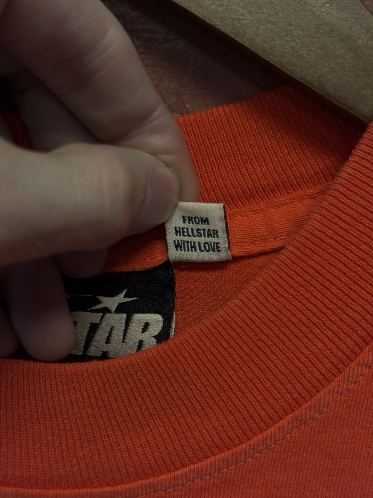 HELLSTAR Hellstar RED Logo Tee Shirt 100% Authentic Size XS Size US XS / EU 42 / 0 - 11 Thumbnail