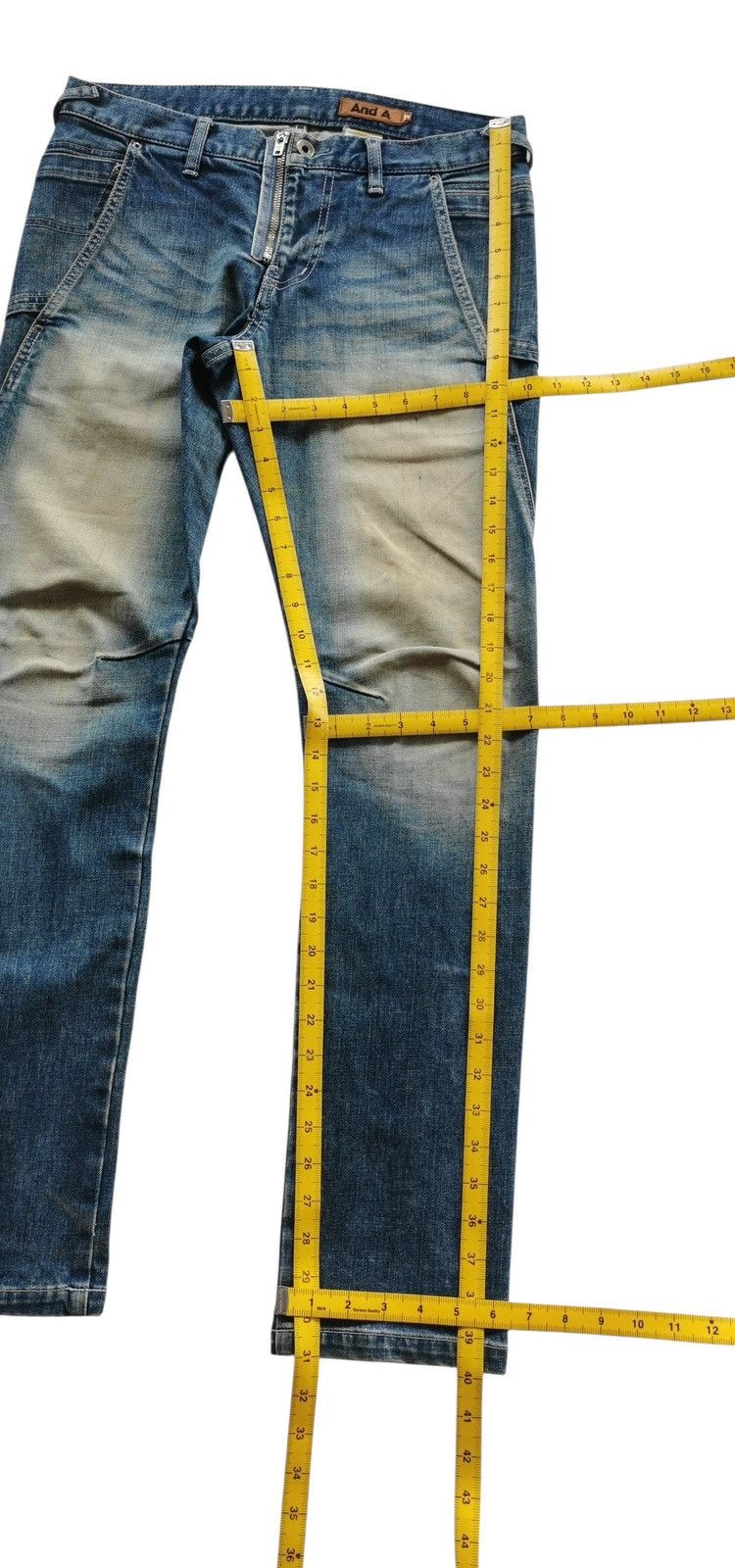 Jean And A Jeans Show Zipper Biker Twisted Size US 32 / EU 48 - 13 Thumbnail