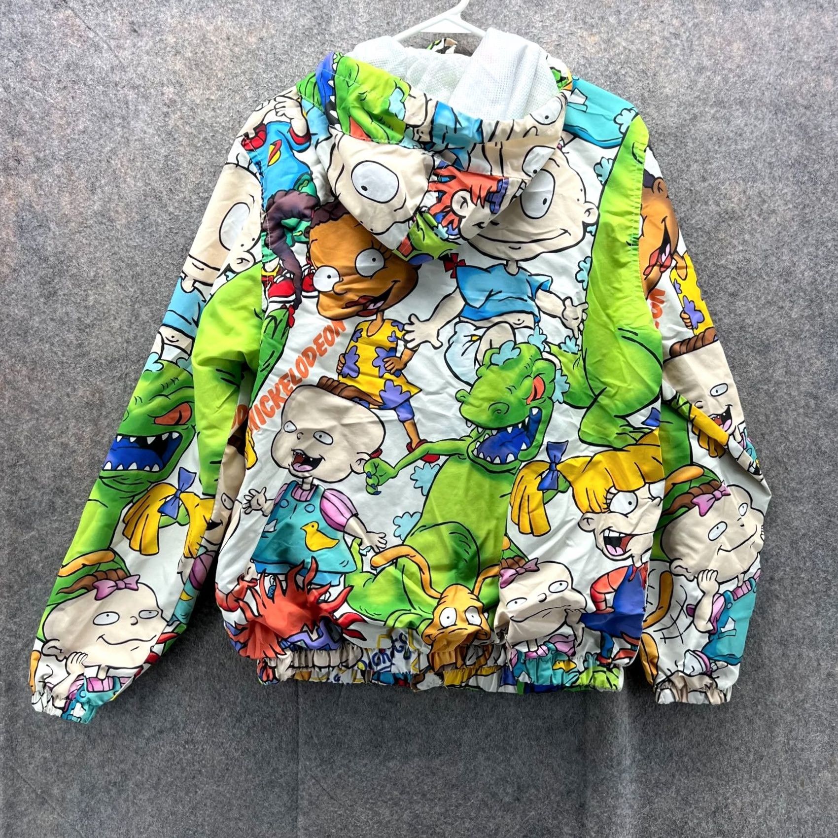 Members Only Members Only Nickelodeon Rugrats Jacket Mens Medium Green Windbreaker Hooded Logo Solid Size US M / EU 48-50 / 2 - 6 Thumbnail