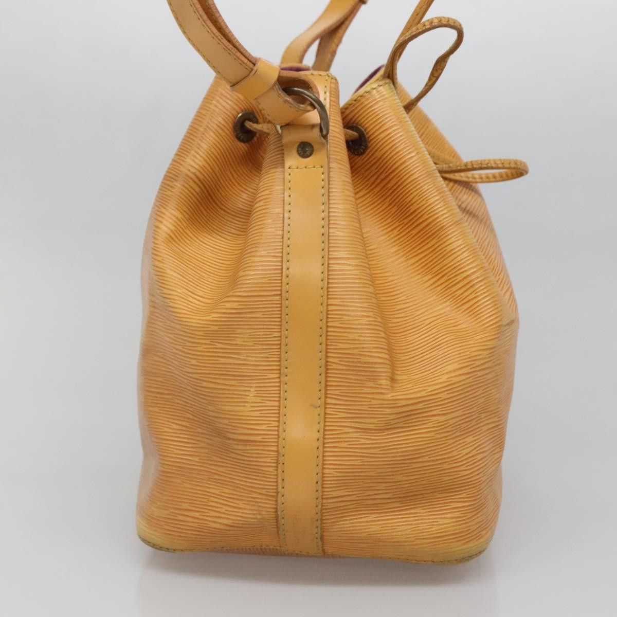 Louis Vuitton LOUIS VUITTON Epi Petit Noe Shoulder Bag Yellow M44109 Size ONE SIZE - 4 Thumbnail
