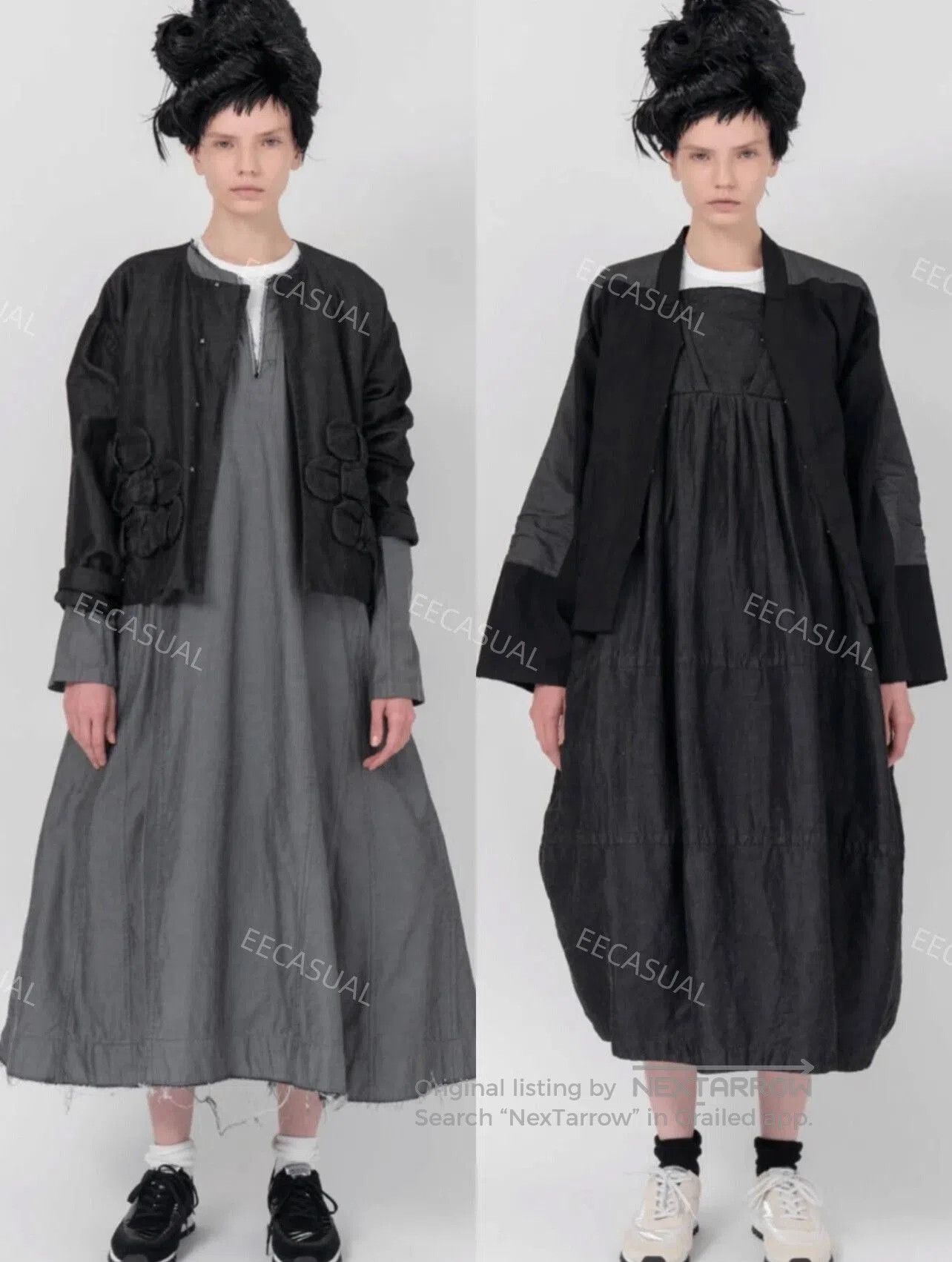 CDG by Comme des Garcons Gray CDG Oversized Bow A. Size M / US 6-8 / IT 42-44 - 8 Thumbnail