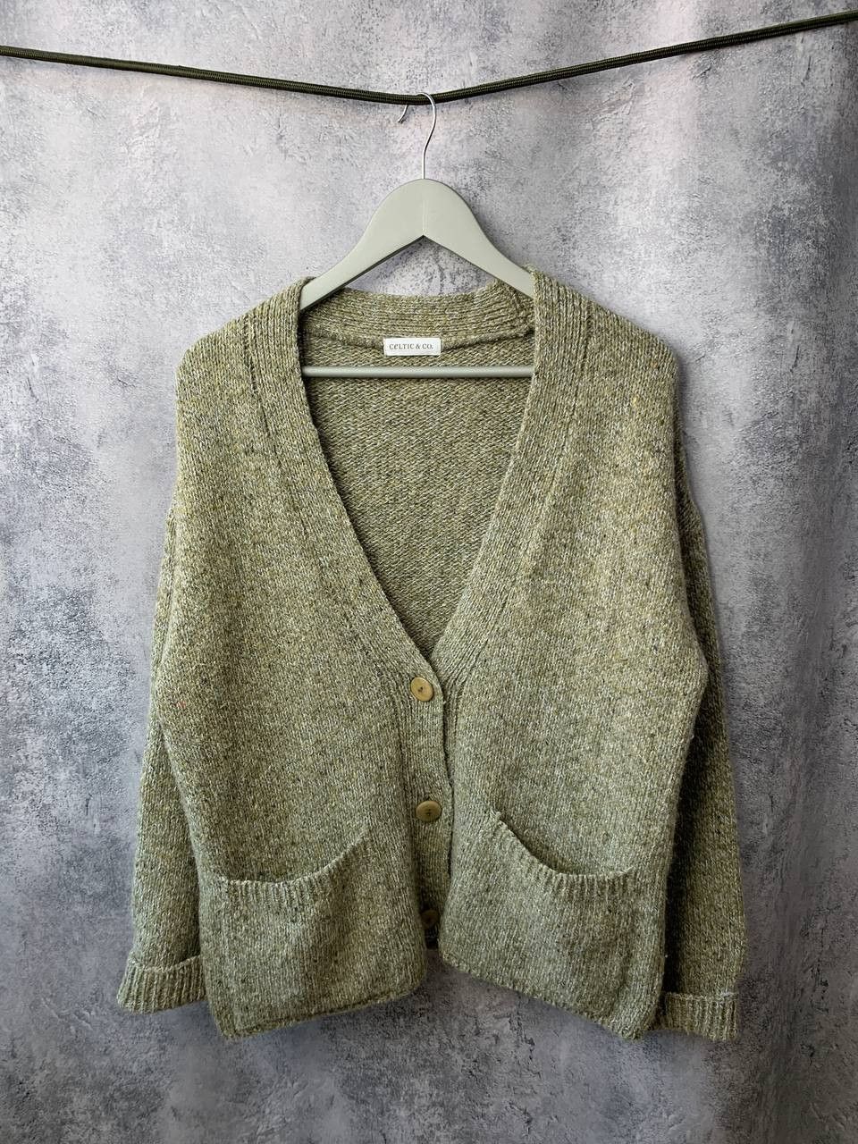 Other Celtic and Co Alpaca Wool Knit Cardigan With Pockets Size M / US 6-8 / IT 42-44 - 2 Thumbnail