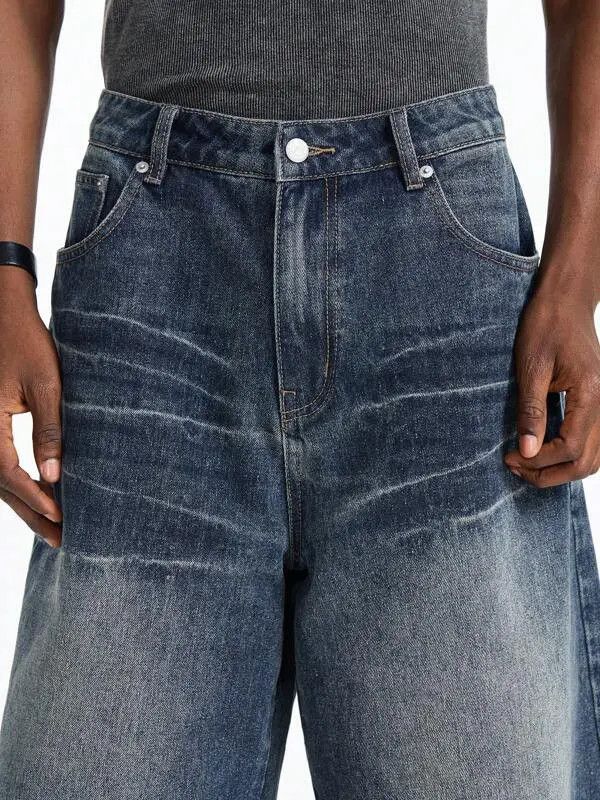 Japanese Brand Hayama x Kida Wide Leg Y2k Shorts Jorts Denim Size US 34 / EU 50 - 5 Thumbnail
