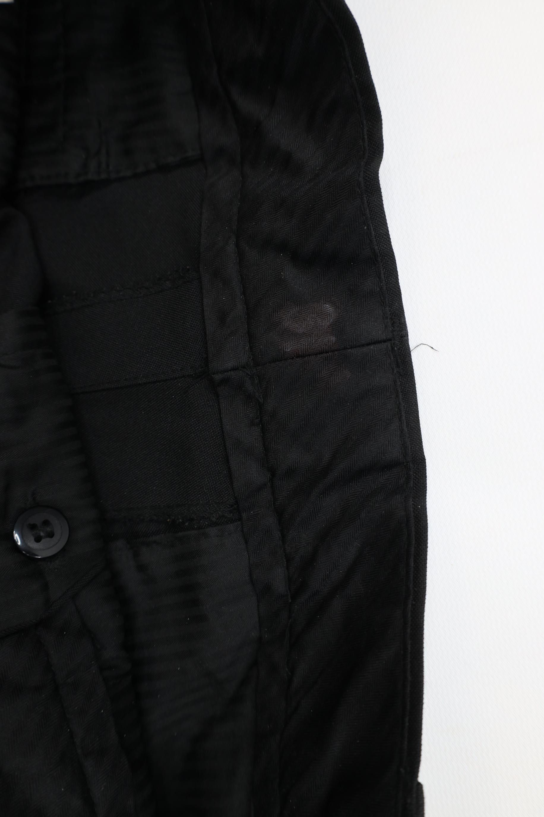 Vintage Vintage 90s Streetwear Knit Chino Pants Trousers Black Size US 30 / EU 46 - 8 Thumbnail