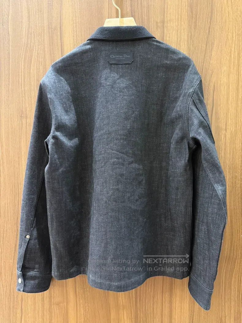 Dior Dior Black wool paneled denim jacket Size US S / EU 44-46 / 1 - 2 Thumbnail