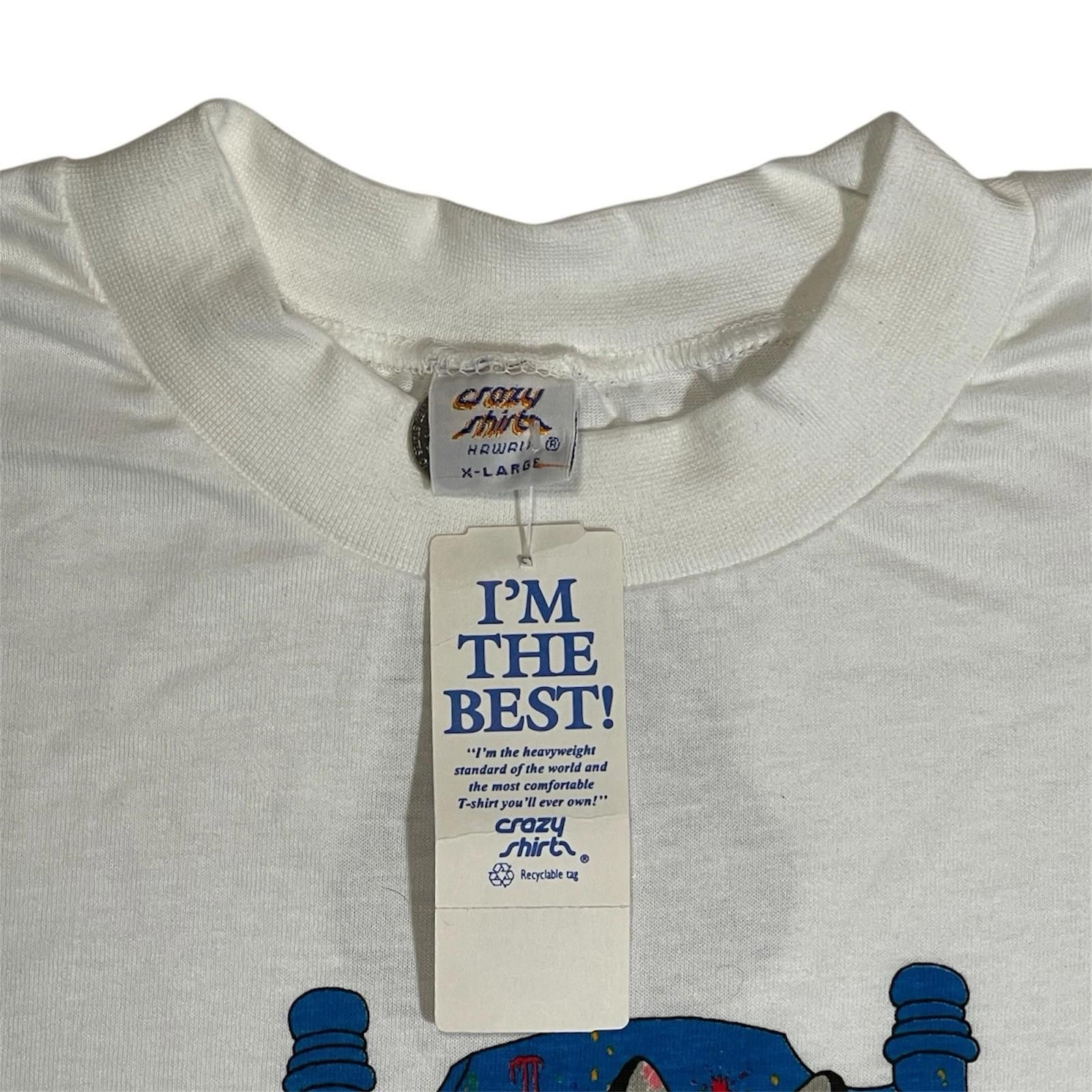 Vintage 90s NWT B. Kliban Cat Crazy Shirts SingleStitch Art Shirt XL Size US XL / EU 56 / 4 - 5 Thumbnail