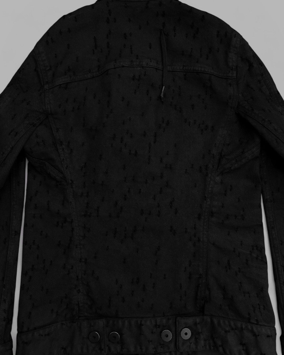 Boris Bidjan Saberi Boris Bidjan Saberi Waxed Distressed Jacket Size US S / EU 44-46 / 1 - 11 Thumbnail