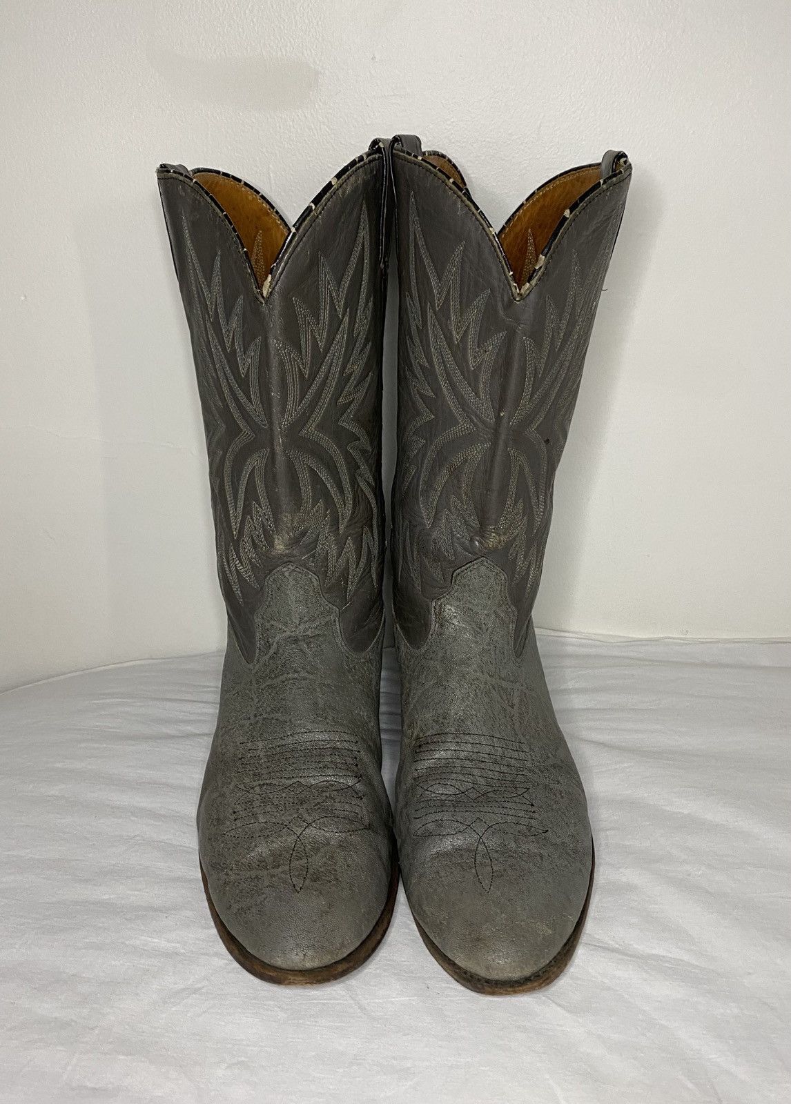 Other Double H Vintage Cowboy Boots Gray Size 12 Mens Size US 12 / EU 45 - 5 Thumbnail