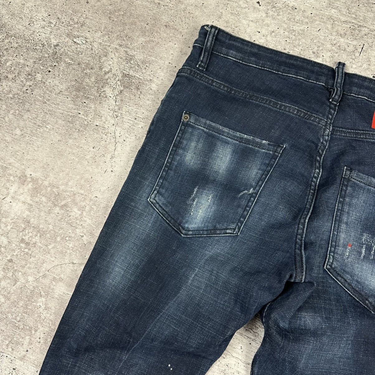 Dsquared2 Dsquared2 Vintage Tidy Biker Denim Jeans Pants Size US 34 / EU 50 - 16 Thumbnail
