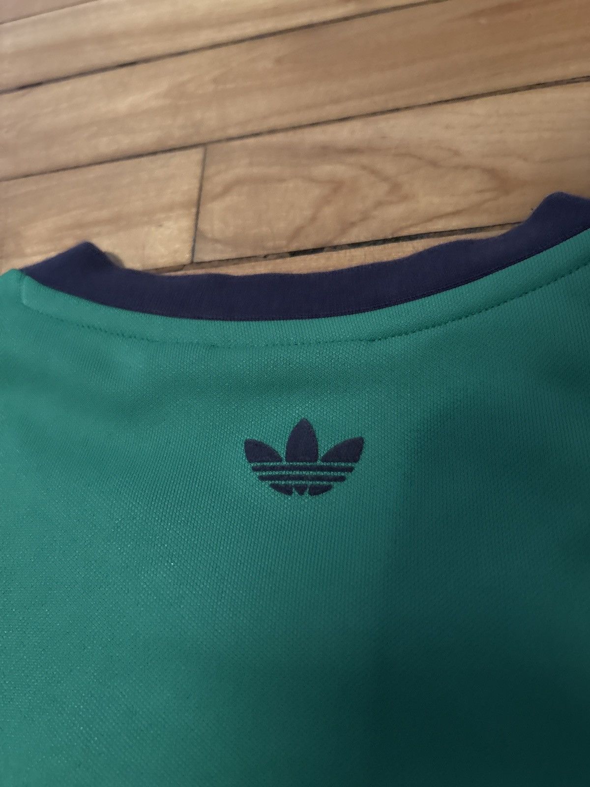 Adidas × Wales Bonner Wales Bonner x Adidas green soccer jersey t shirt Size US S / EU 44-46 / 1 - 5 Thumbnail